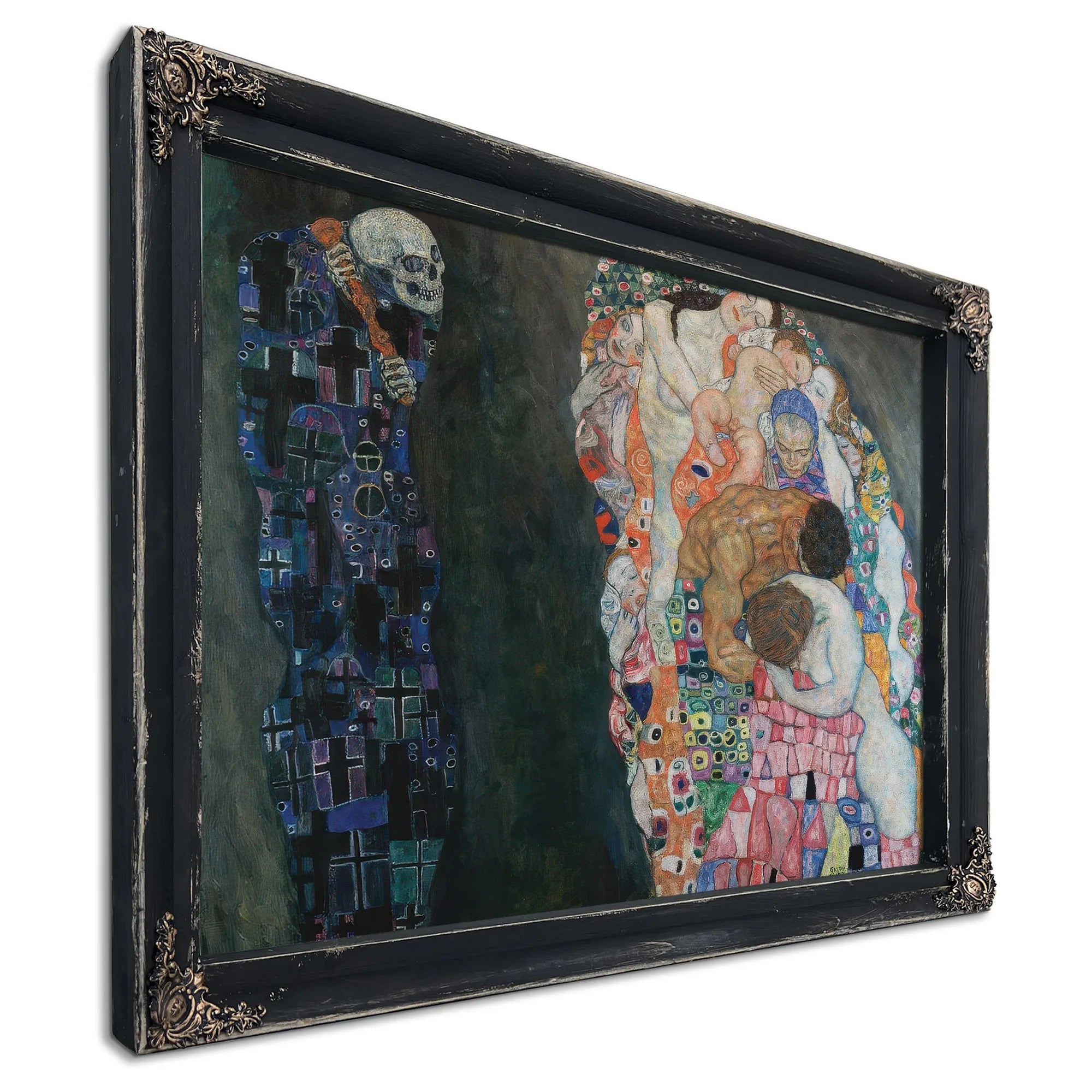 Death And Life 1910 1915 Leopold Museum By Gustav Klimt Fine Art Print