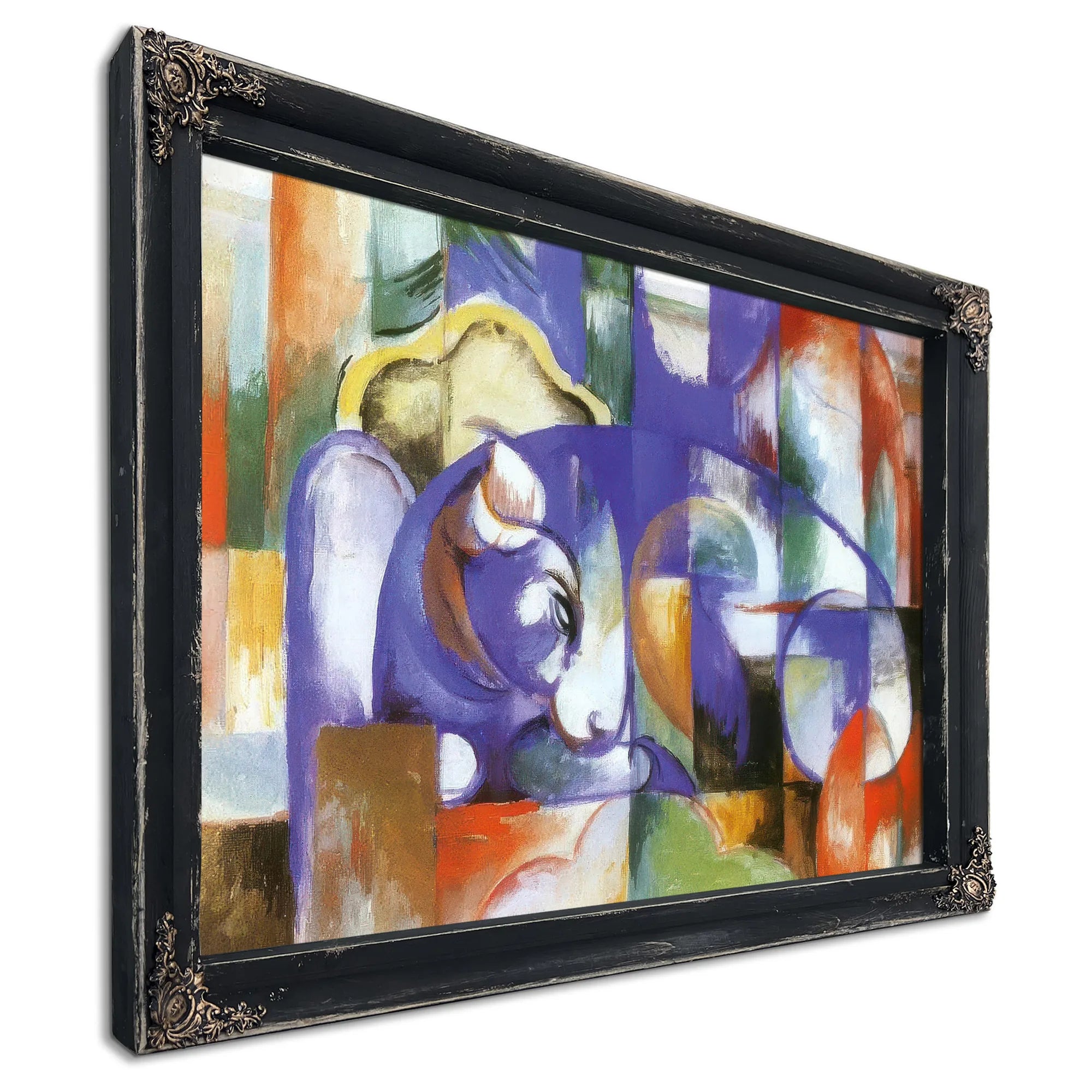 Reclining Bull By Franz Marc Fine Art Print