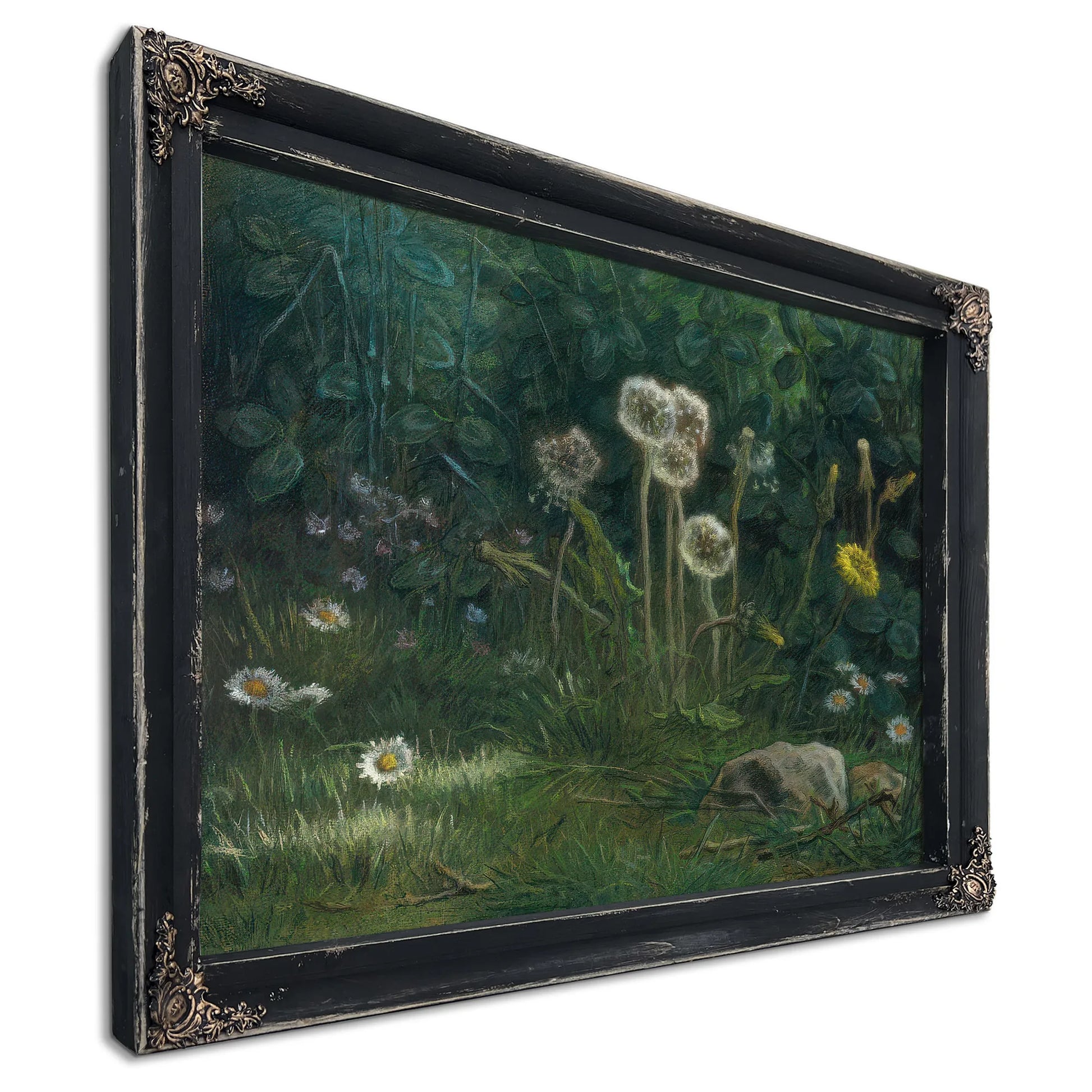 Dandelions By Jean Francois Millet Fine Art Print