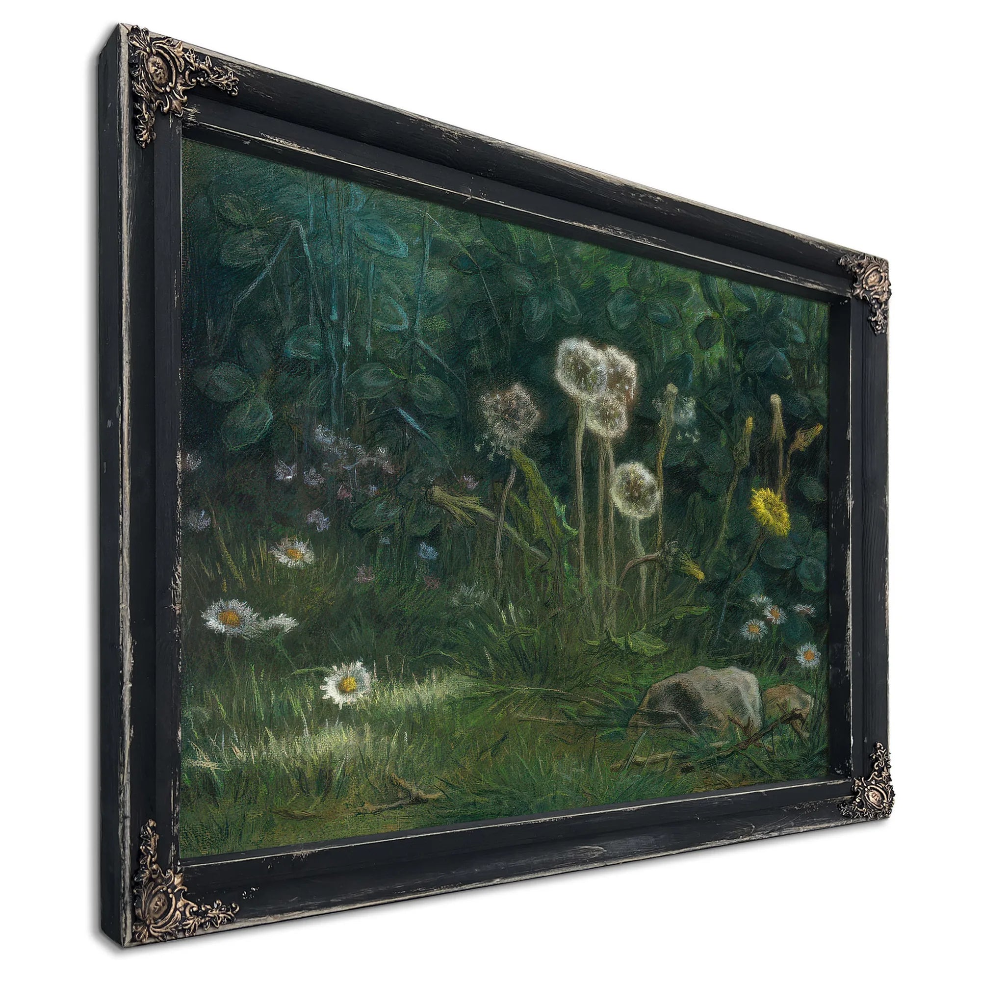 Dandelions By Jean Francois Millet Fine Art Print