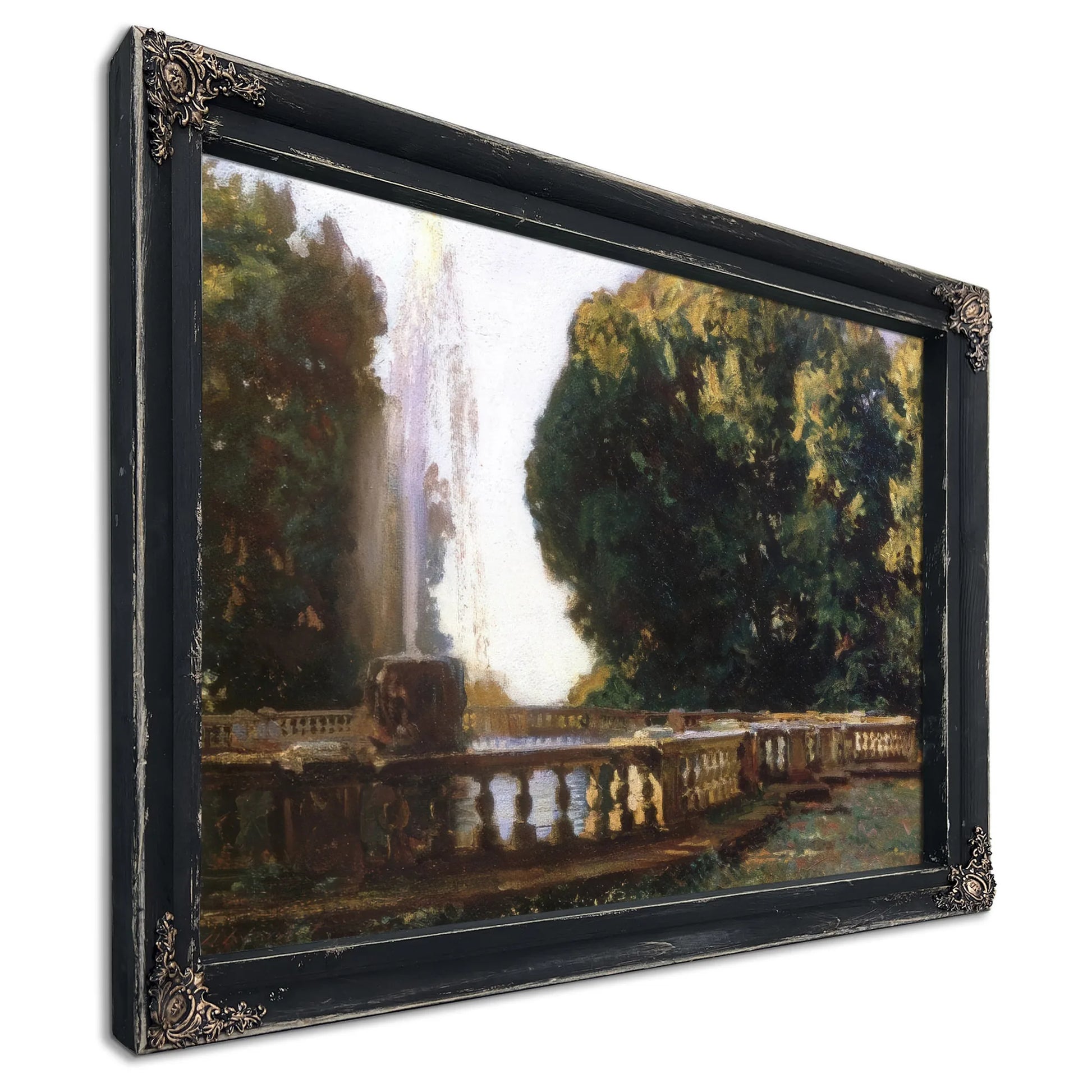 Villa Torlonia Fountain By John Singer Sargent Fine Art Print