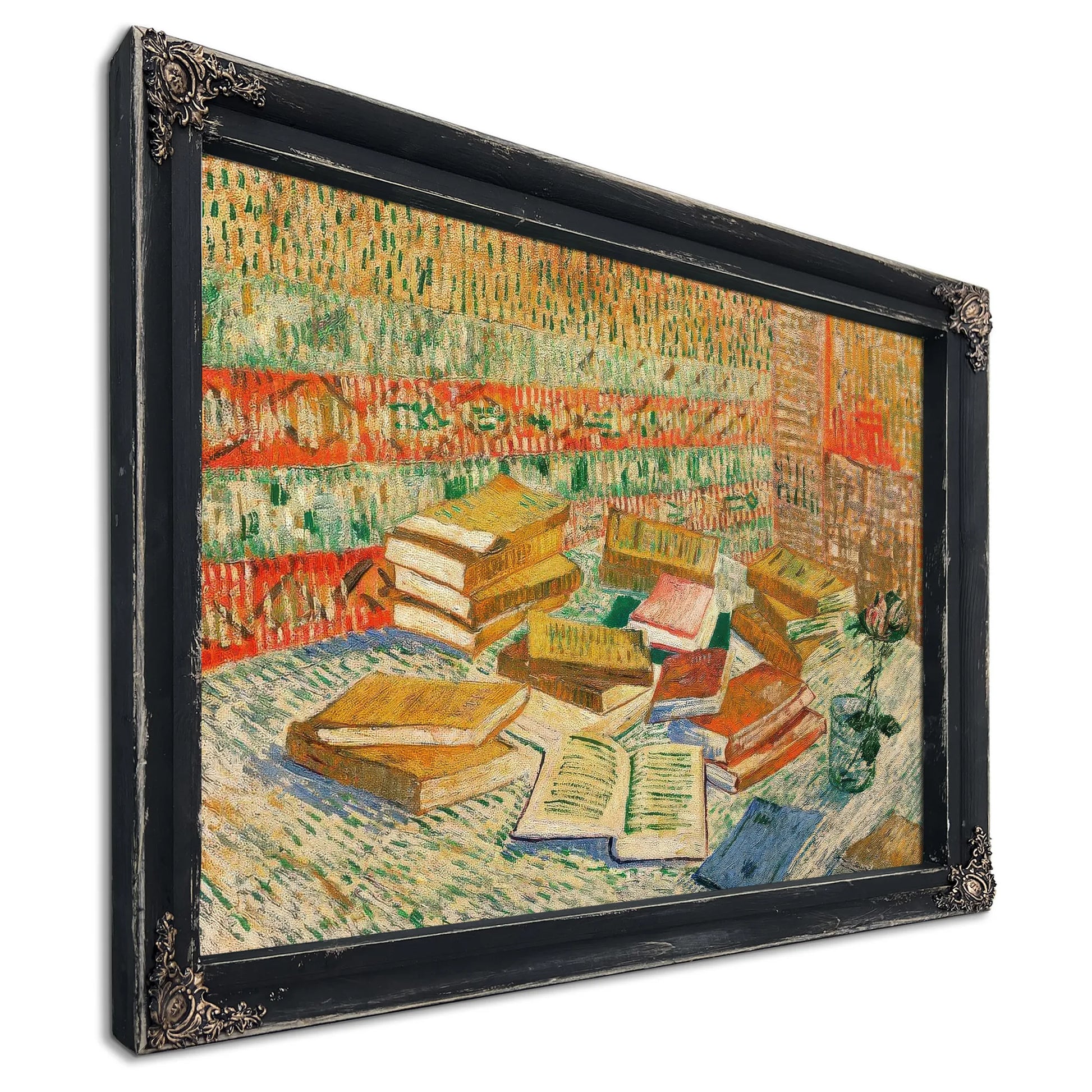 The Yellow Books By Vincent Van Gogh Fine Art Print