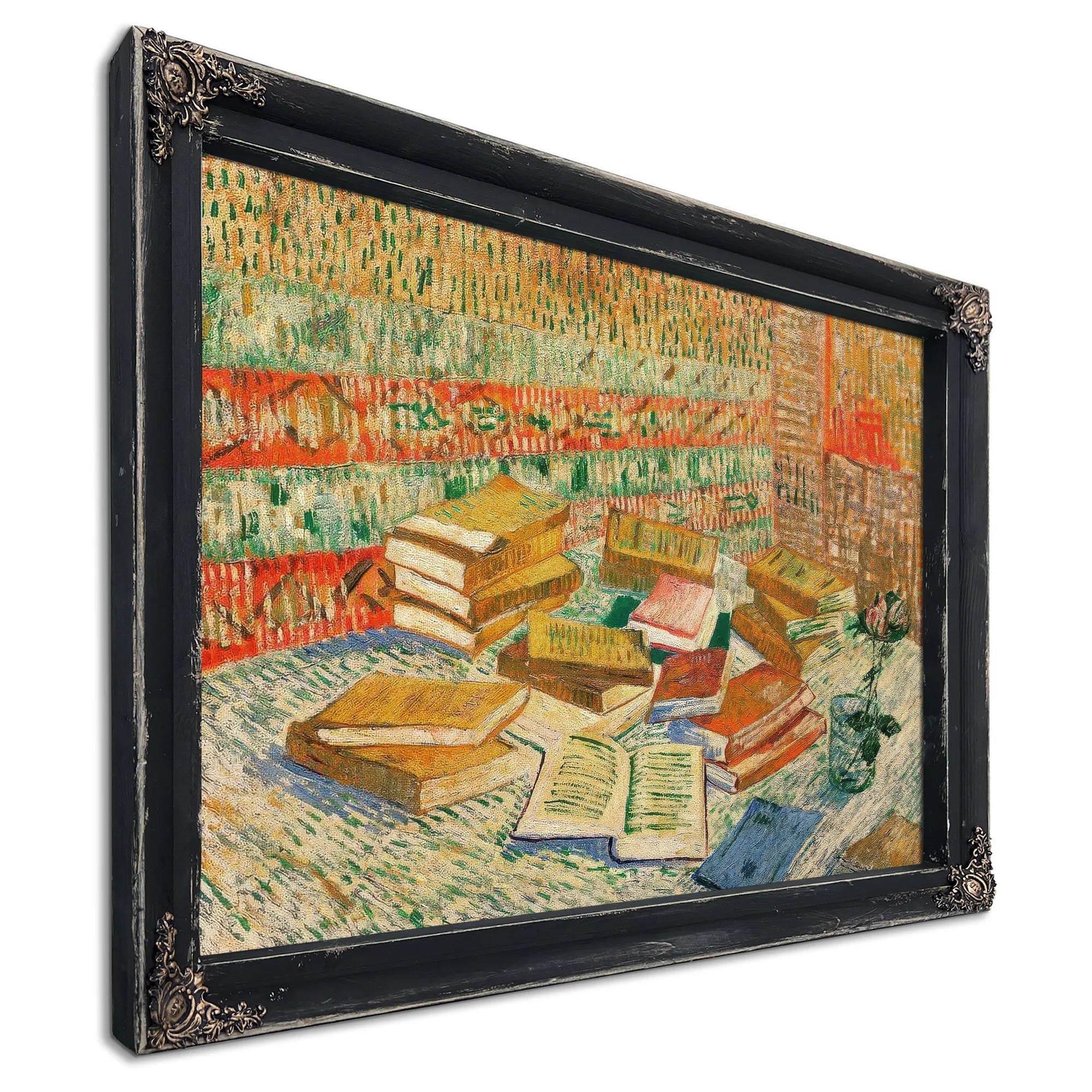The Yellow Books By Vincent Van Gogh Fine Art Print