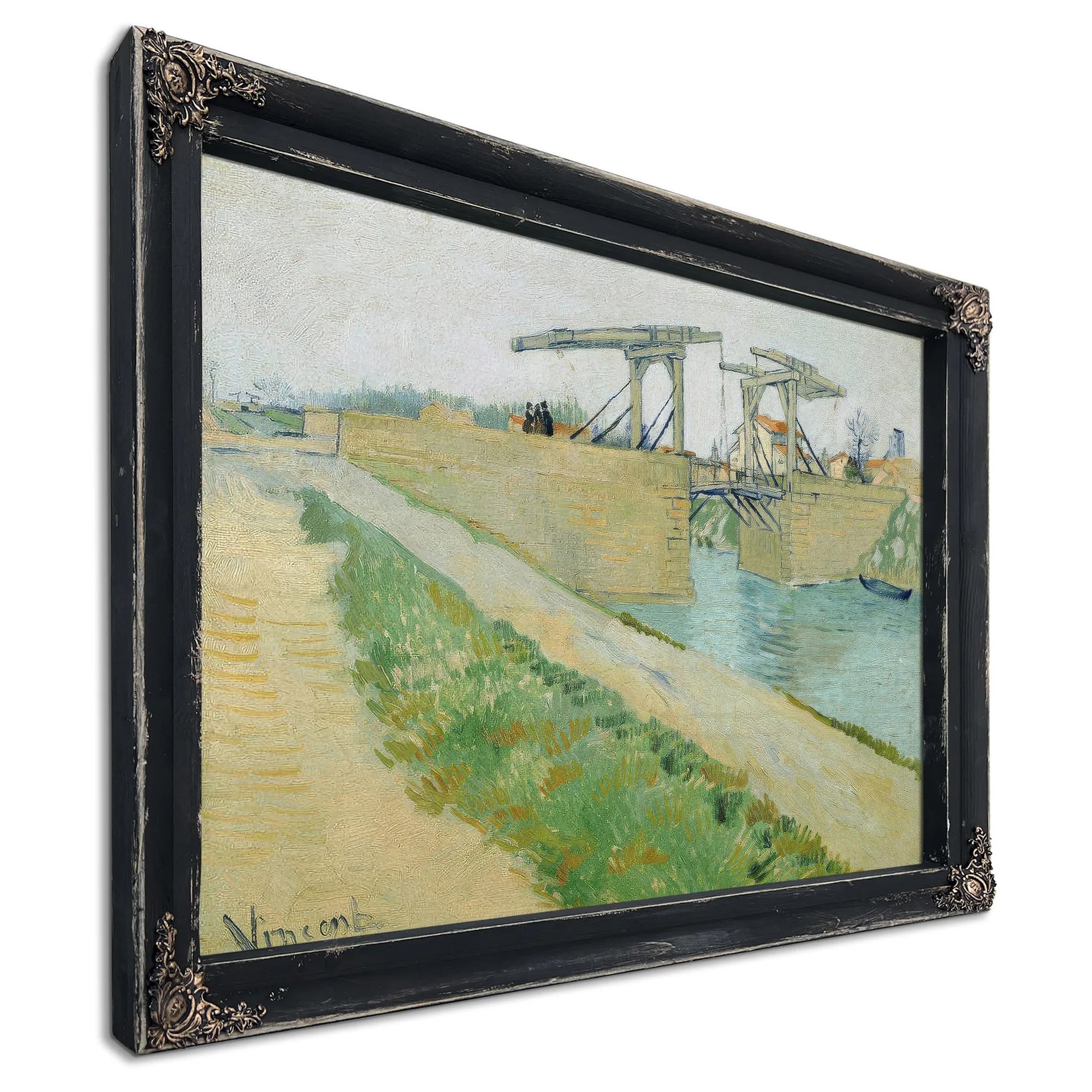 The Langlois Bridge 2 By Vincent Van Gogh Fine Art Print
