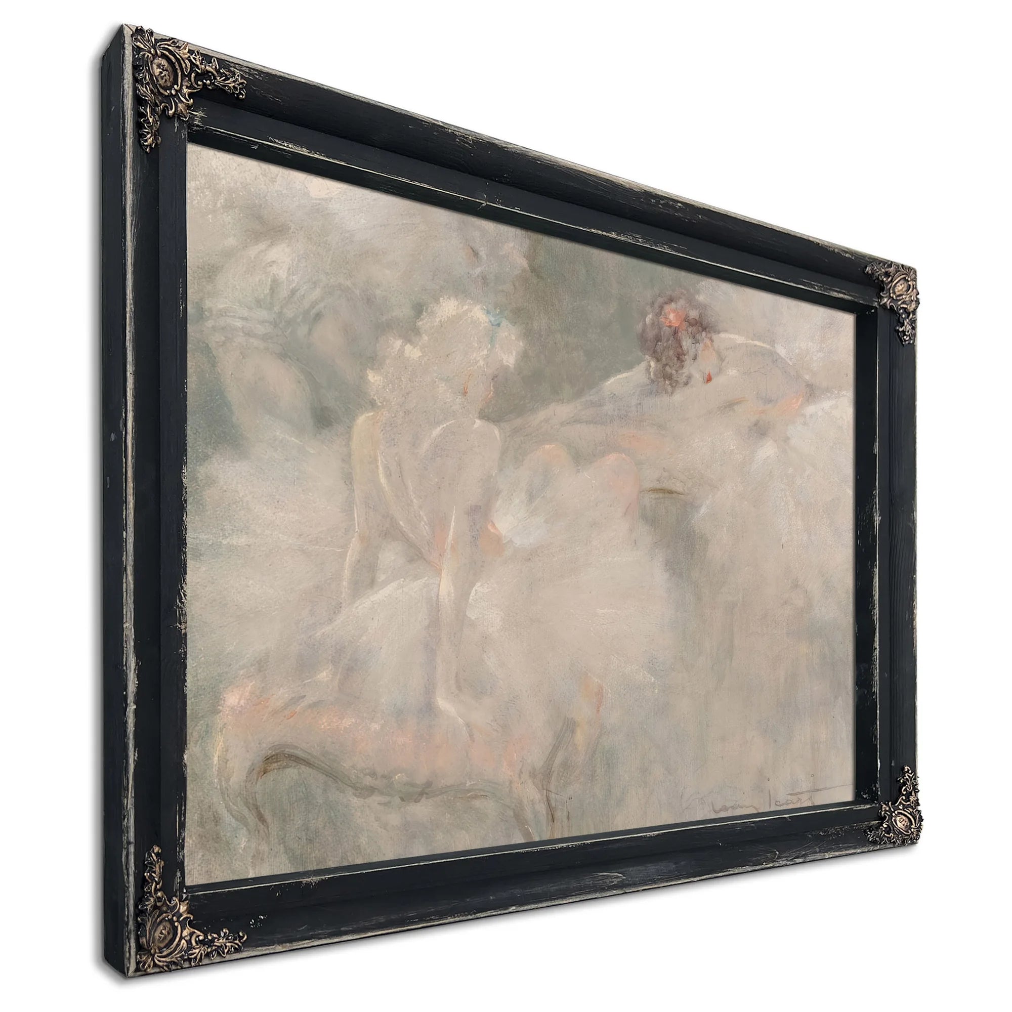 Attitudes By Louis Icart Fine Art Print