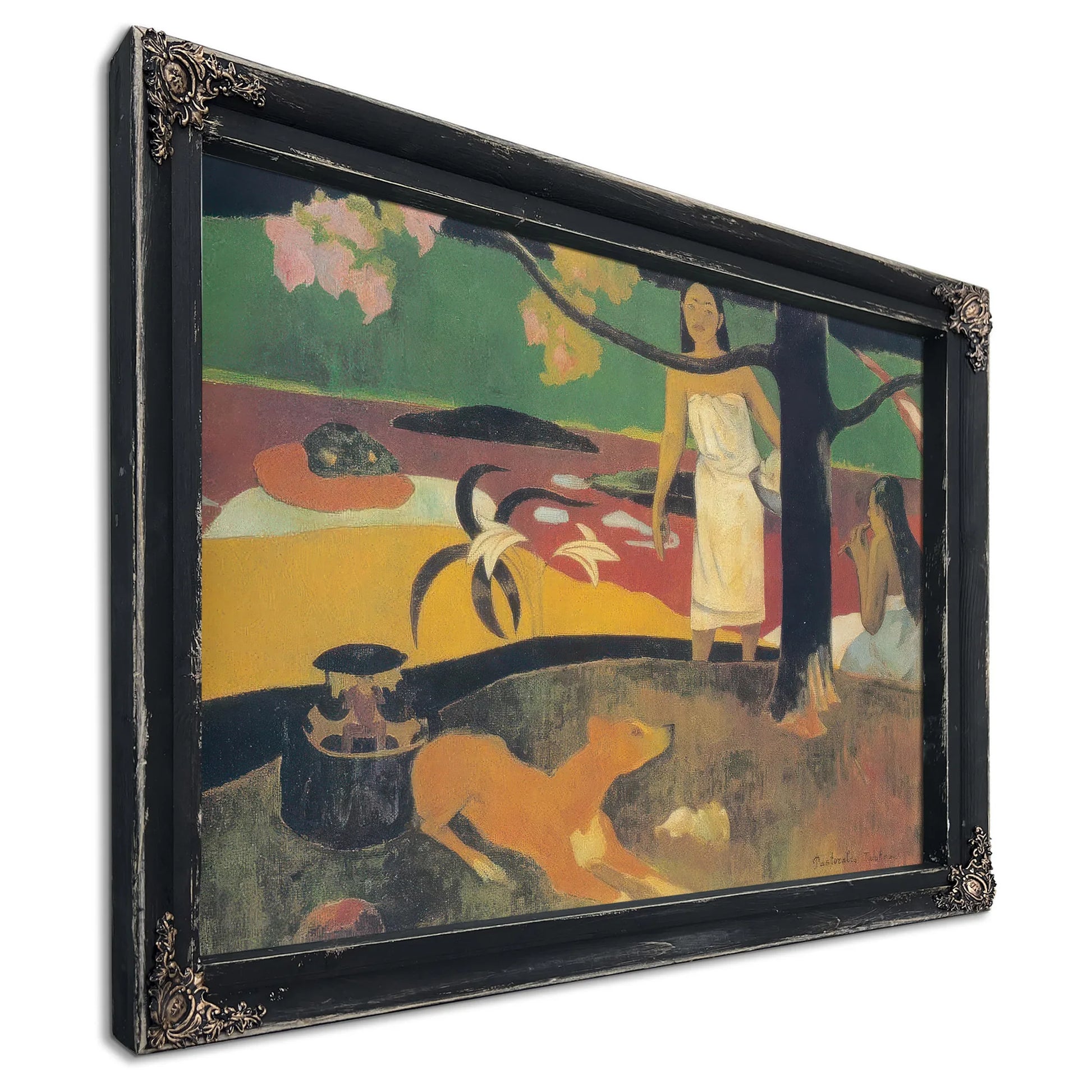 Tahitian Pastoral Scene By Paul Gauguin Fine Art Print