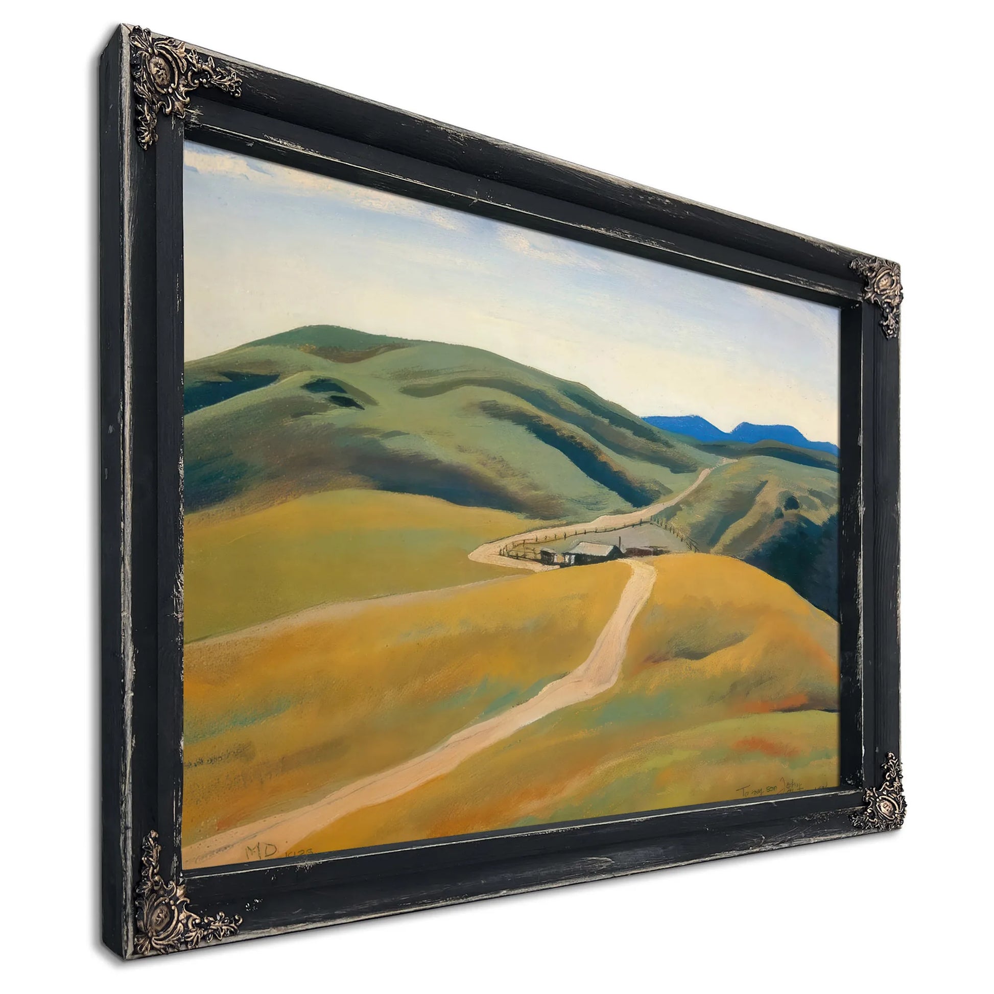 Sulpher Spring Ranch By Maynard Dixon Fine Art Print