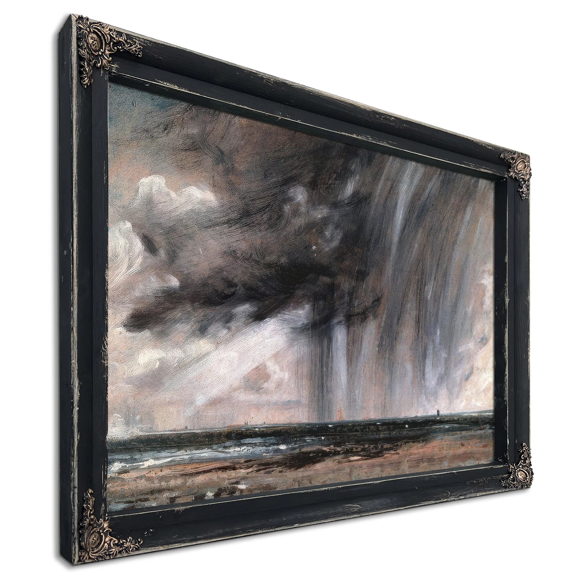 Seascape Study With Rain Cloud 1827 By John Constable Fine Art Print