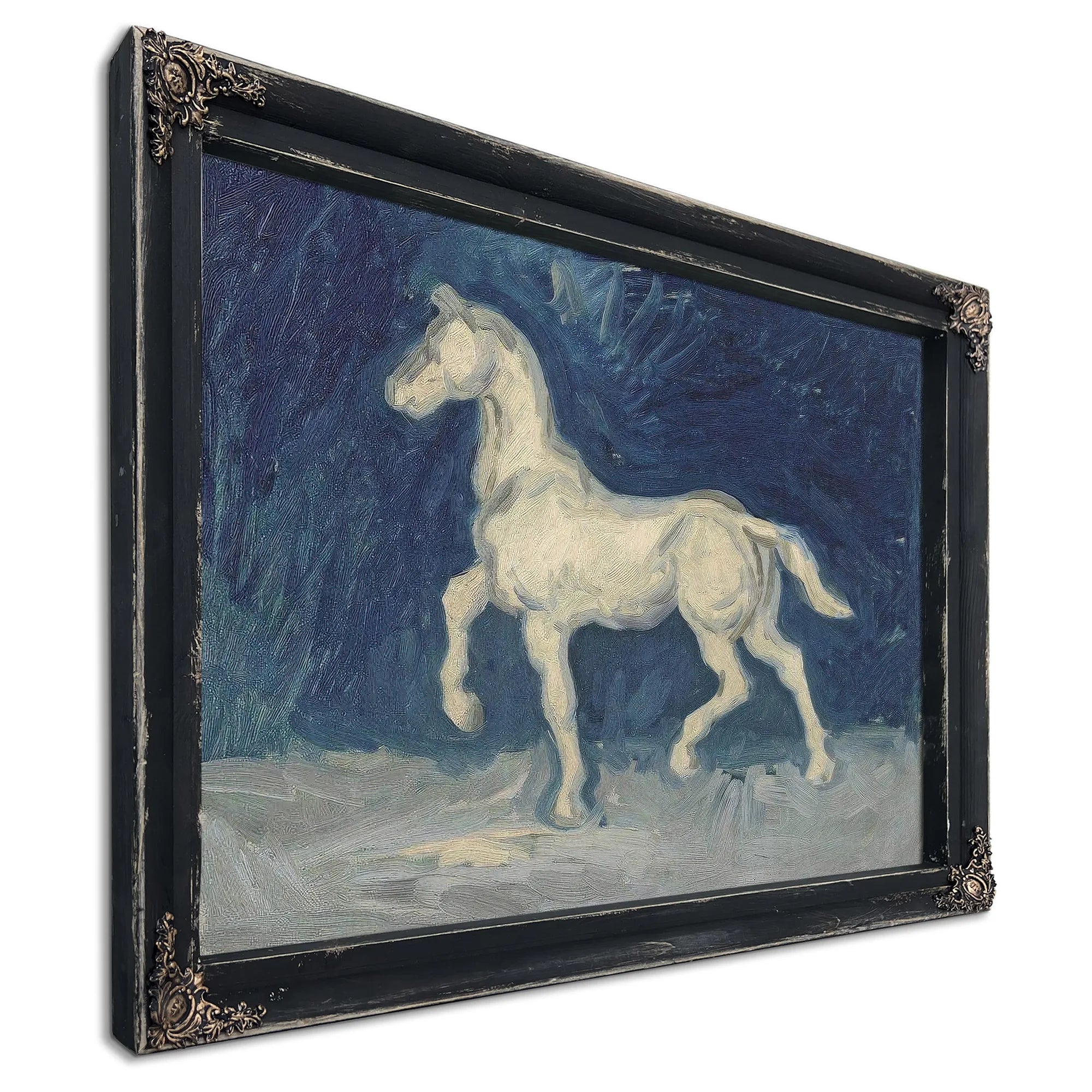 Horse By Vincent Van Gogh Fine Art Print