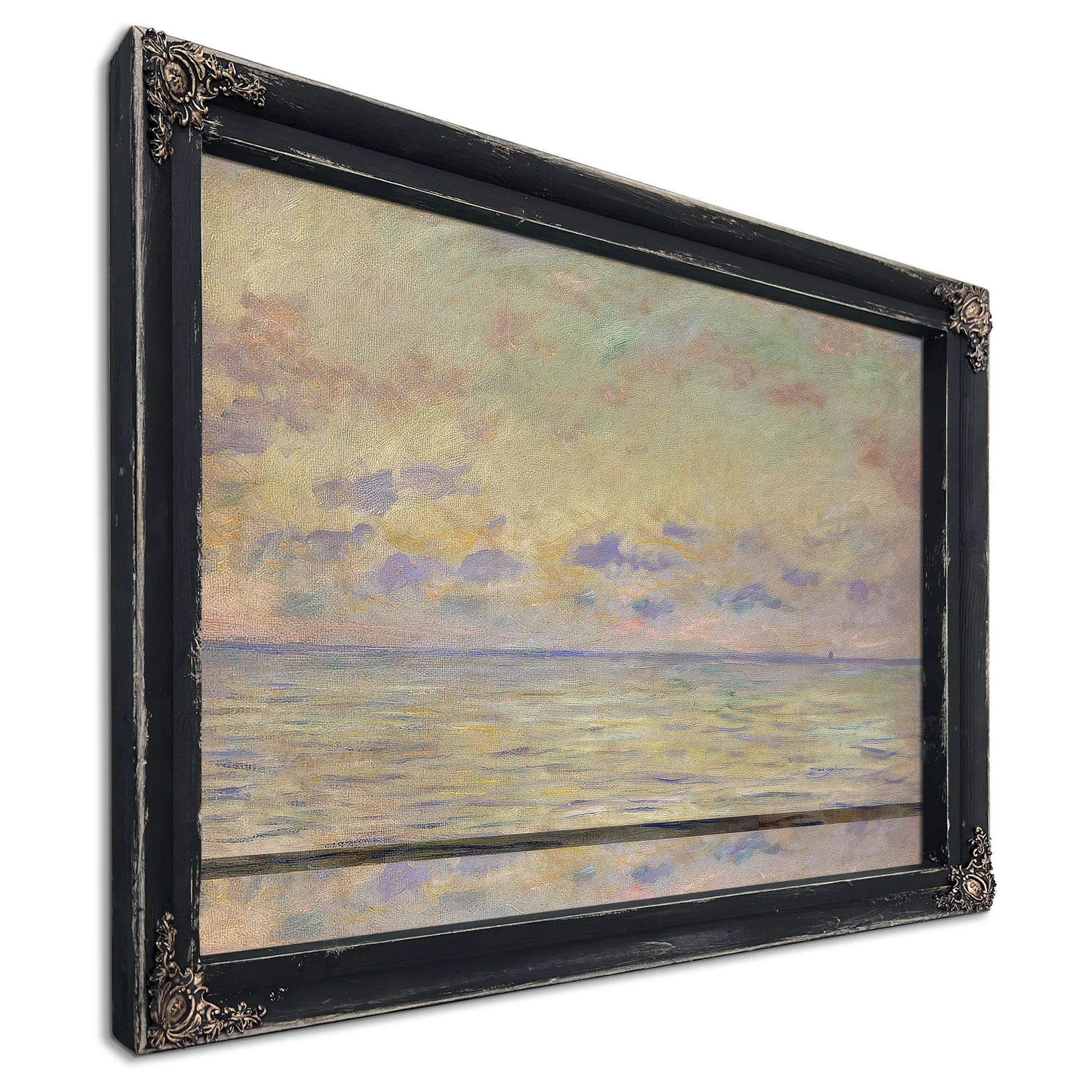 Marine At Etretat By Claude Monet Fine Art Print