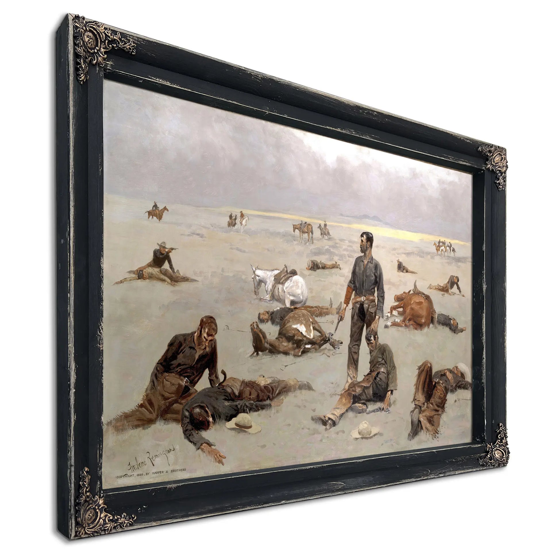 What An Unbranded Cow Has Cost By Frederic Remington by Frederic Remington