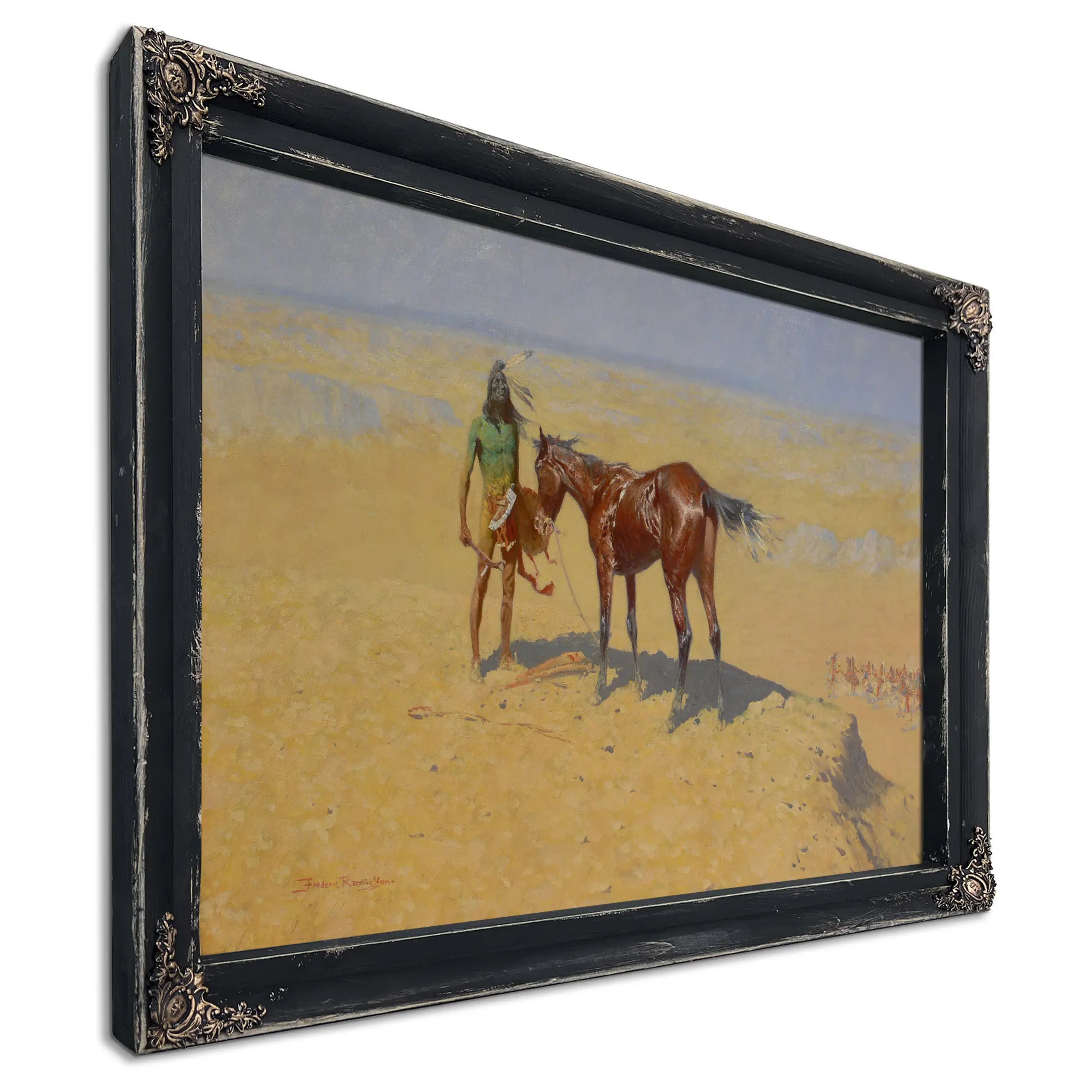 Remington Ridden Down  by Frederic Remington