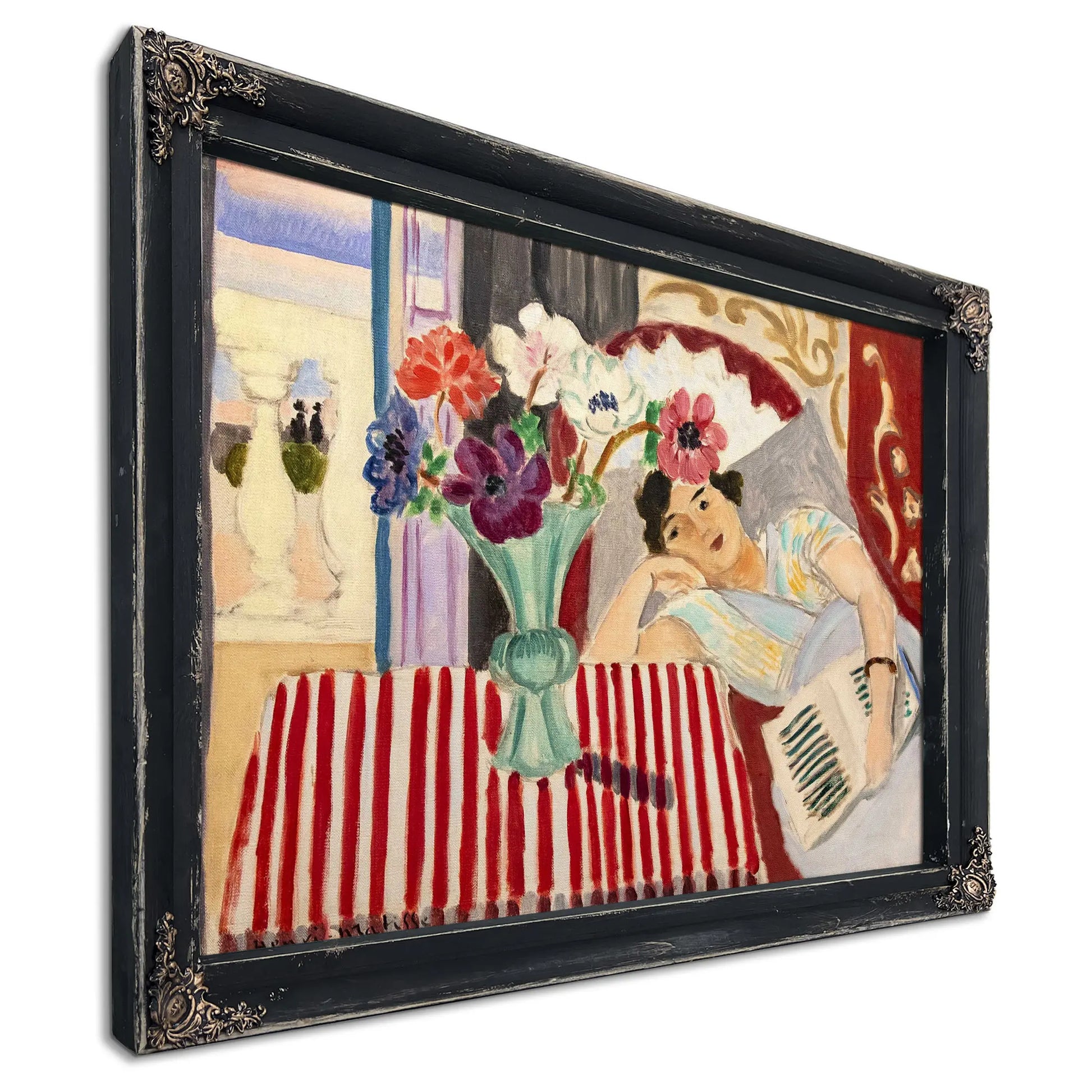 Odalisque With Anemones by Henri Matisse