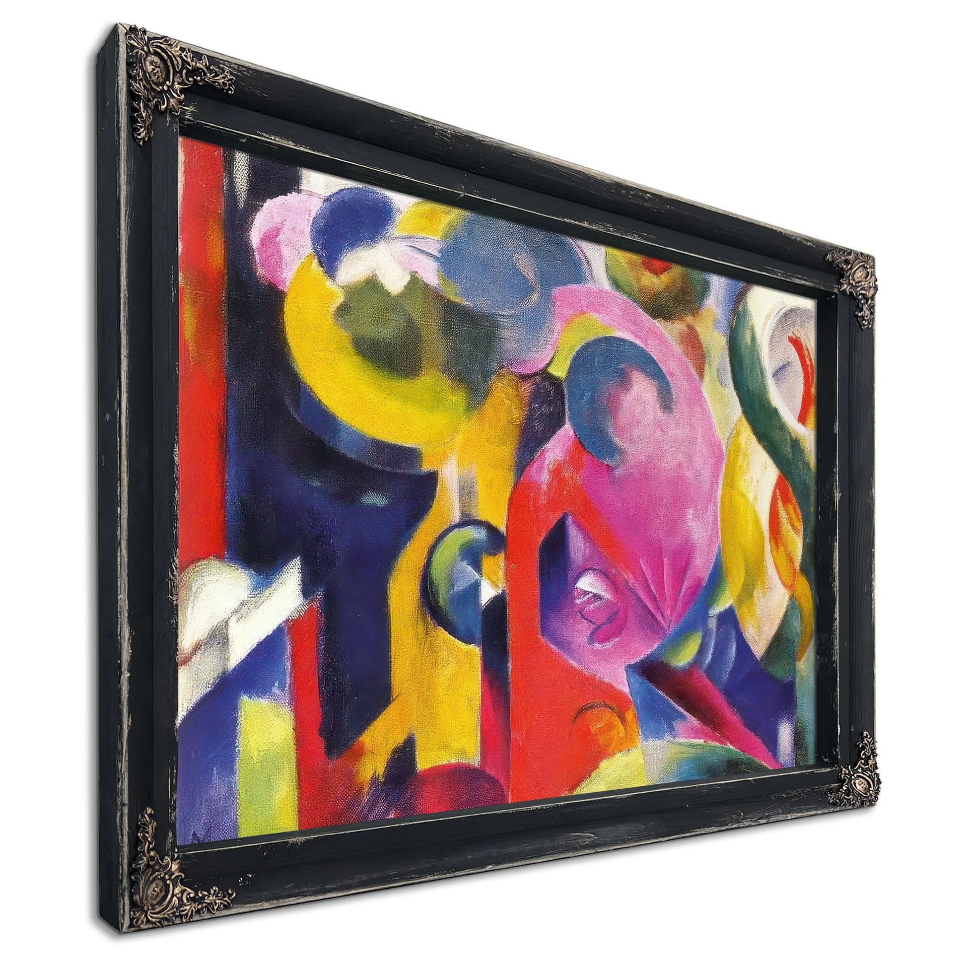 Small Composition Iii By Franz Marc Fine Art Print