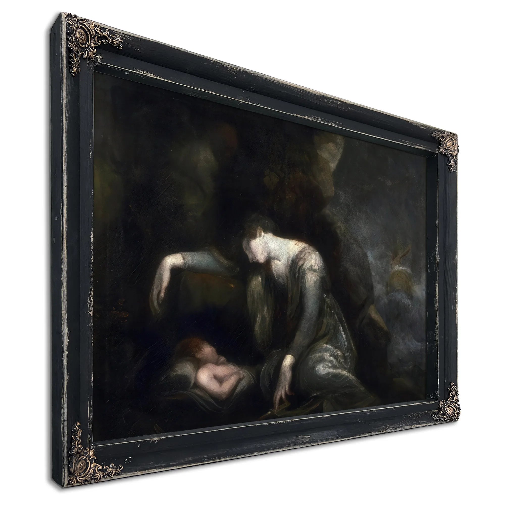 Danae And Perseus On Seriphos By Henry Fuseli Fine Art Print