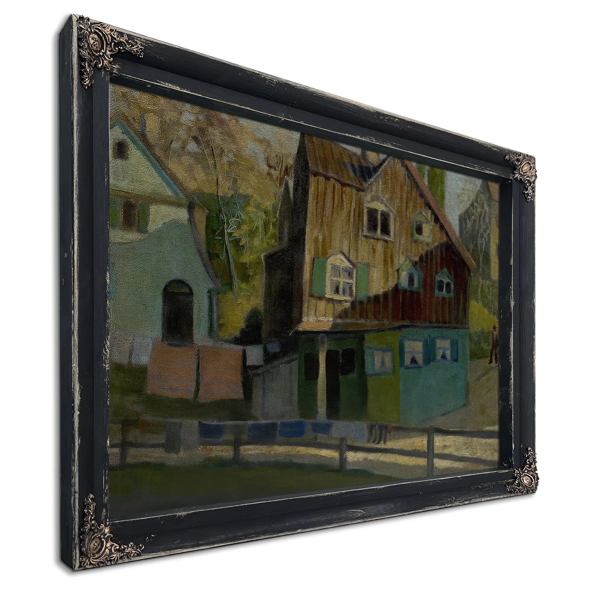 Red Bedding By Grant Wood Fine Art Print
