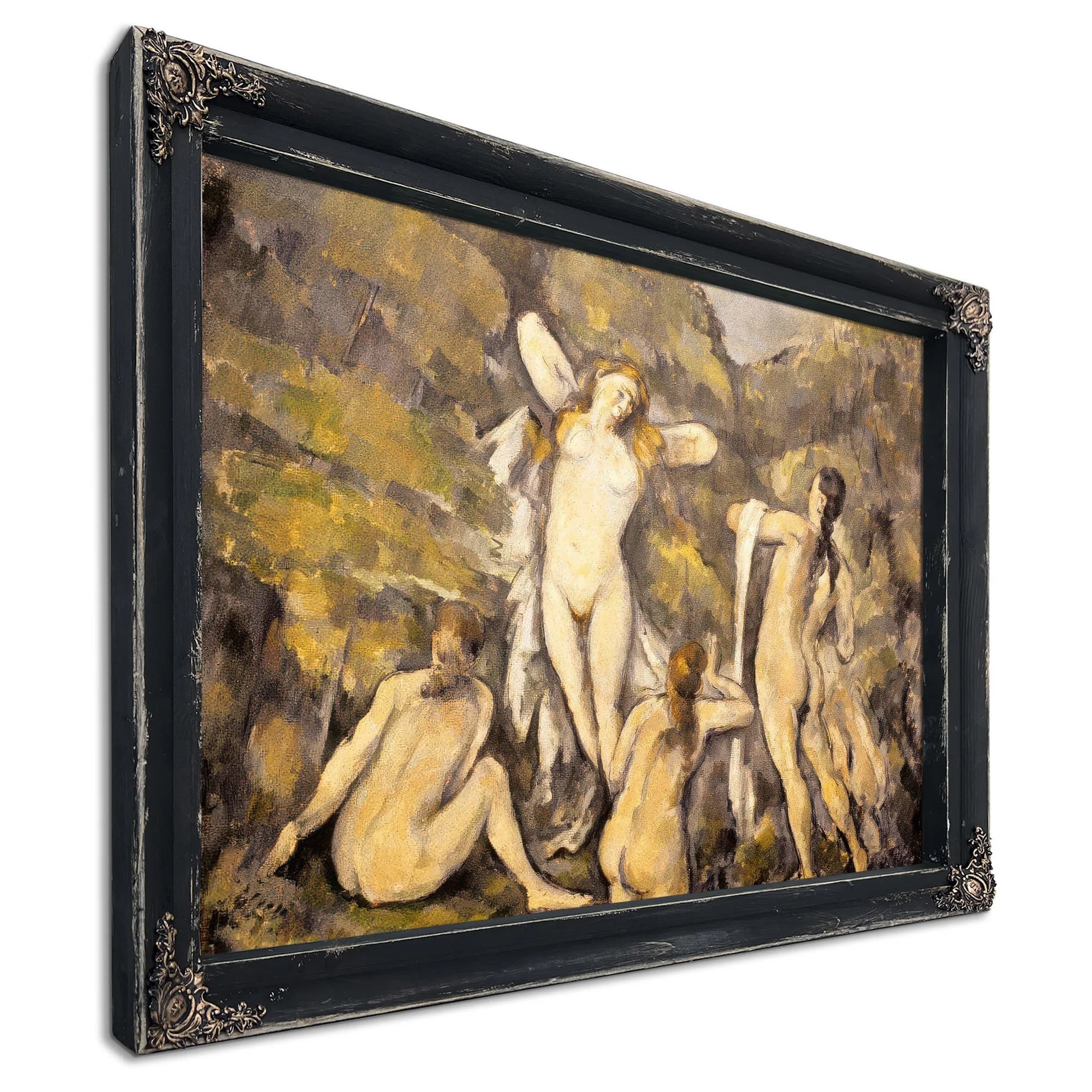 Bathers By Paul Cezanne Fine Art Print