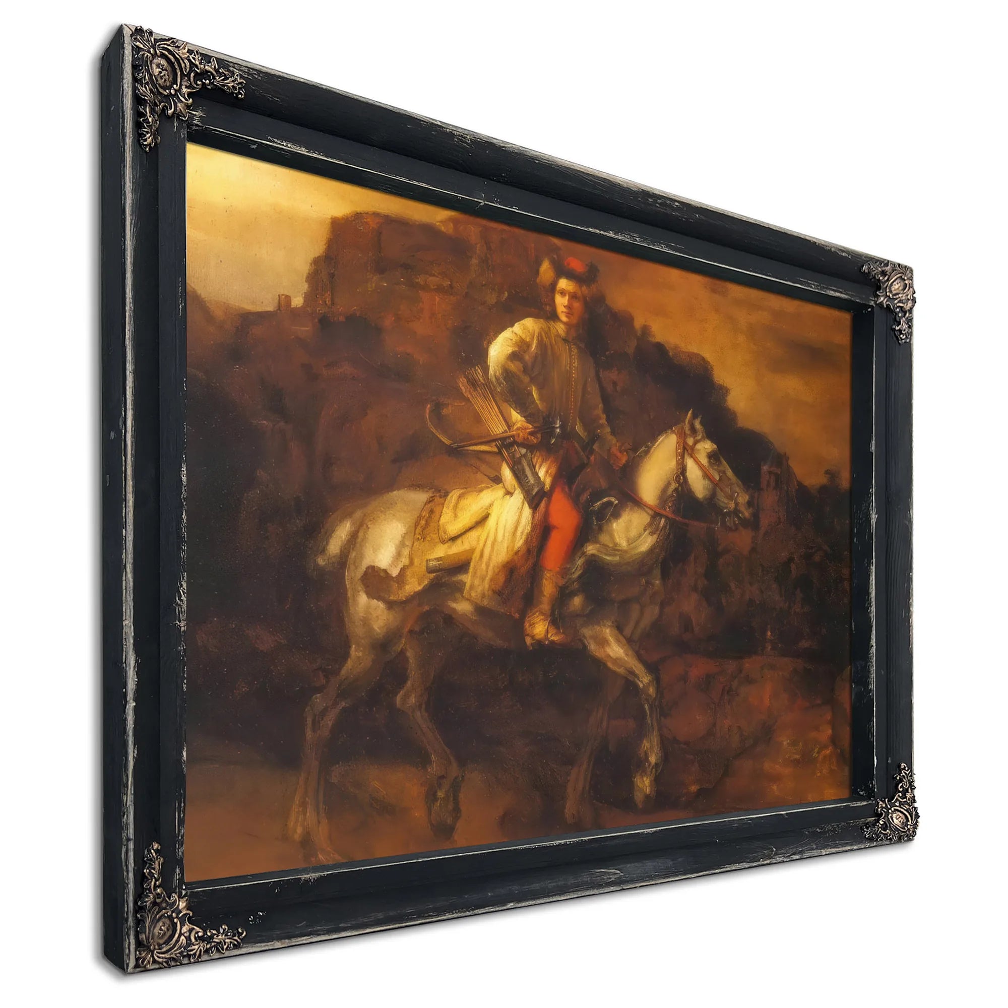 The So Called Polish Rider By Rembrandt Fine Art Print