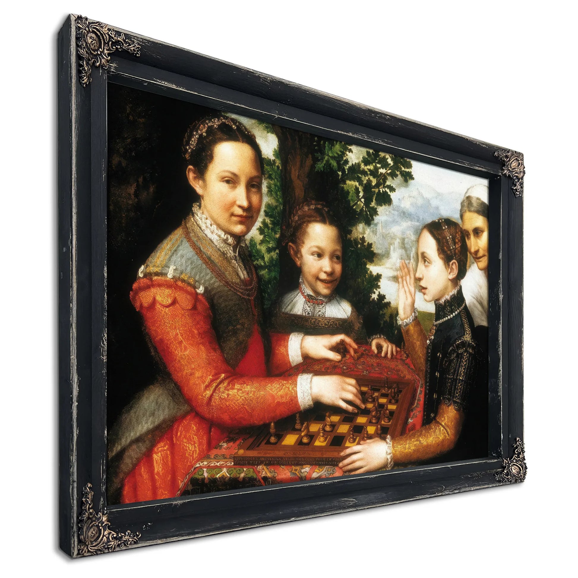 The Chess Game 1555 By Sofonisba Anguissola Fine Art Print