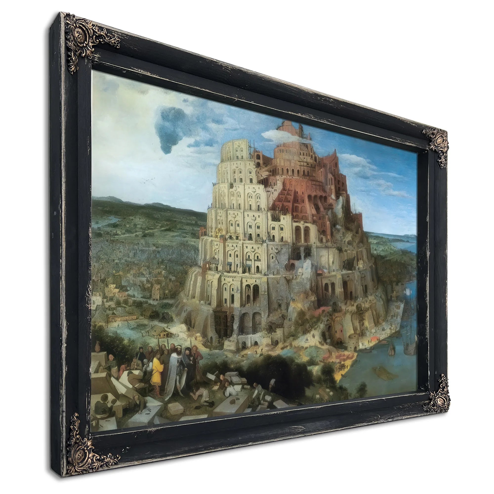 The Tower Of Babel 1563 By Pieter Bruegel Fine Art Print