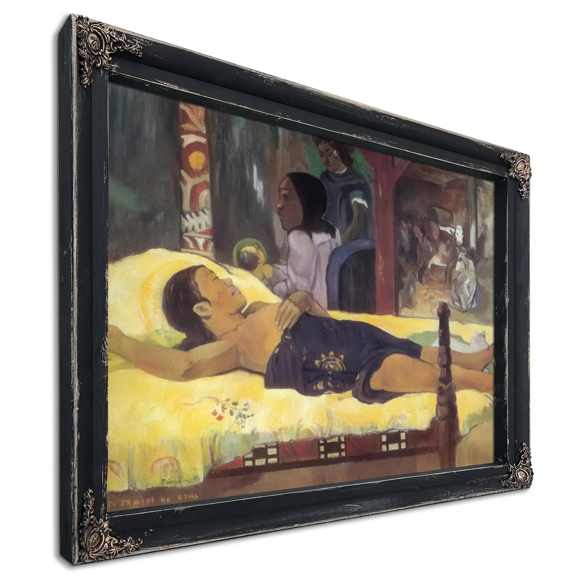 Te Tamari No Atua ( Nativity) By Paul Gauguin Fine Art Print