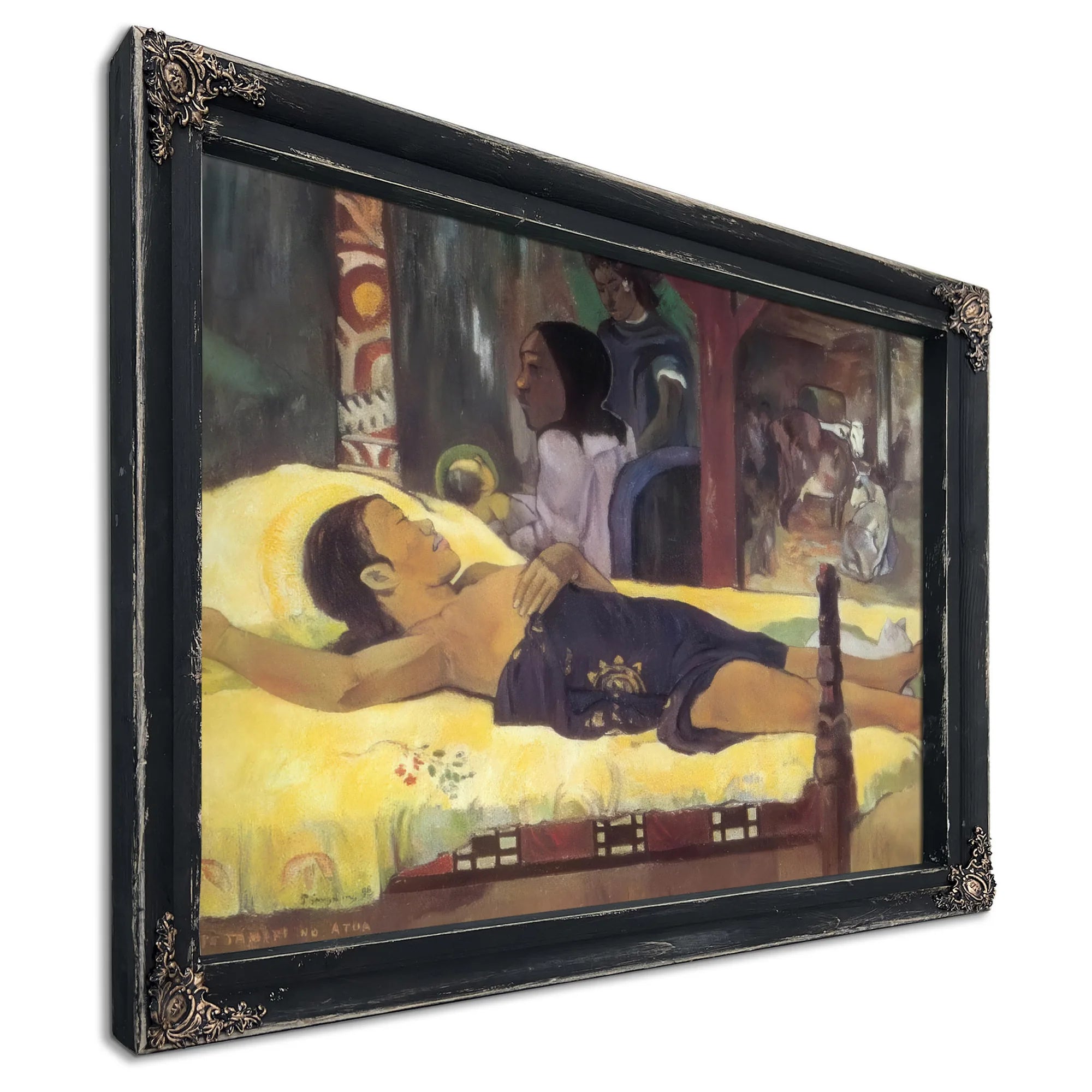 Te Tamari No Atua ( Nativity) By Paul Gauguin Fine Art Print