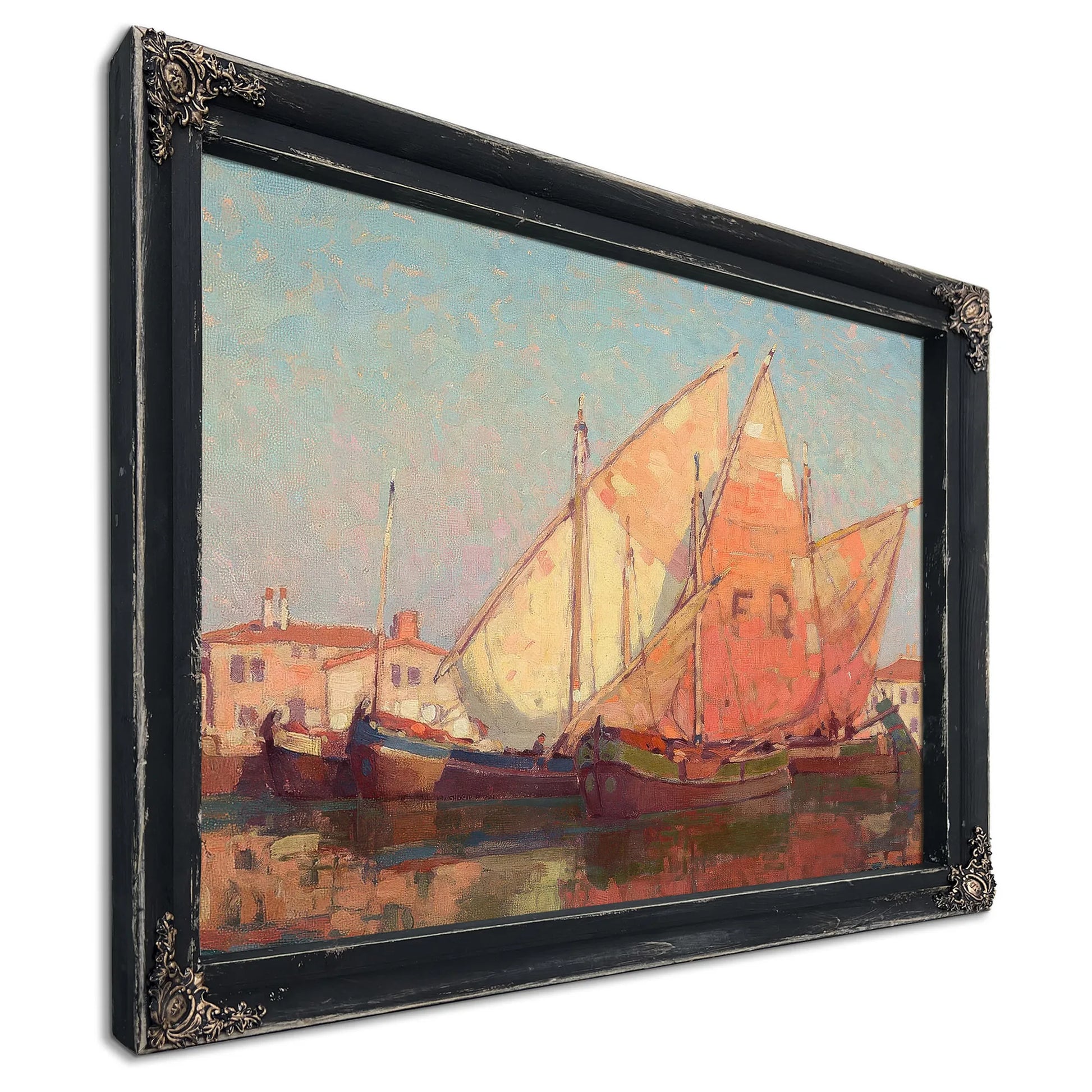 Chioggia Boats By Edgar Payne Fine Art Print