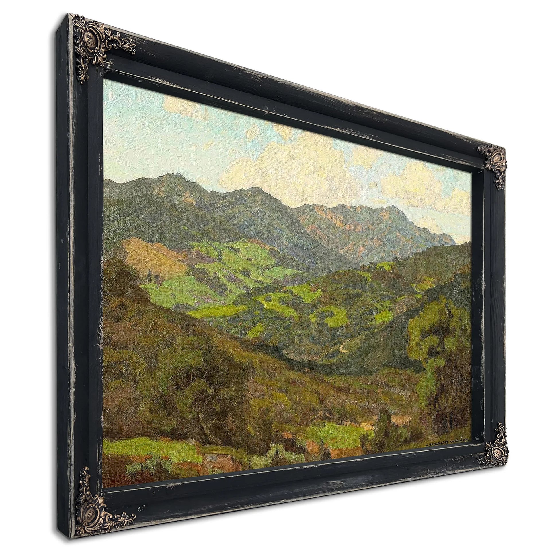 Converging Fields By William Wendt Fine Art Print