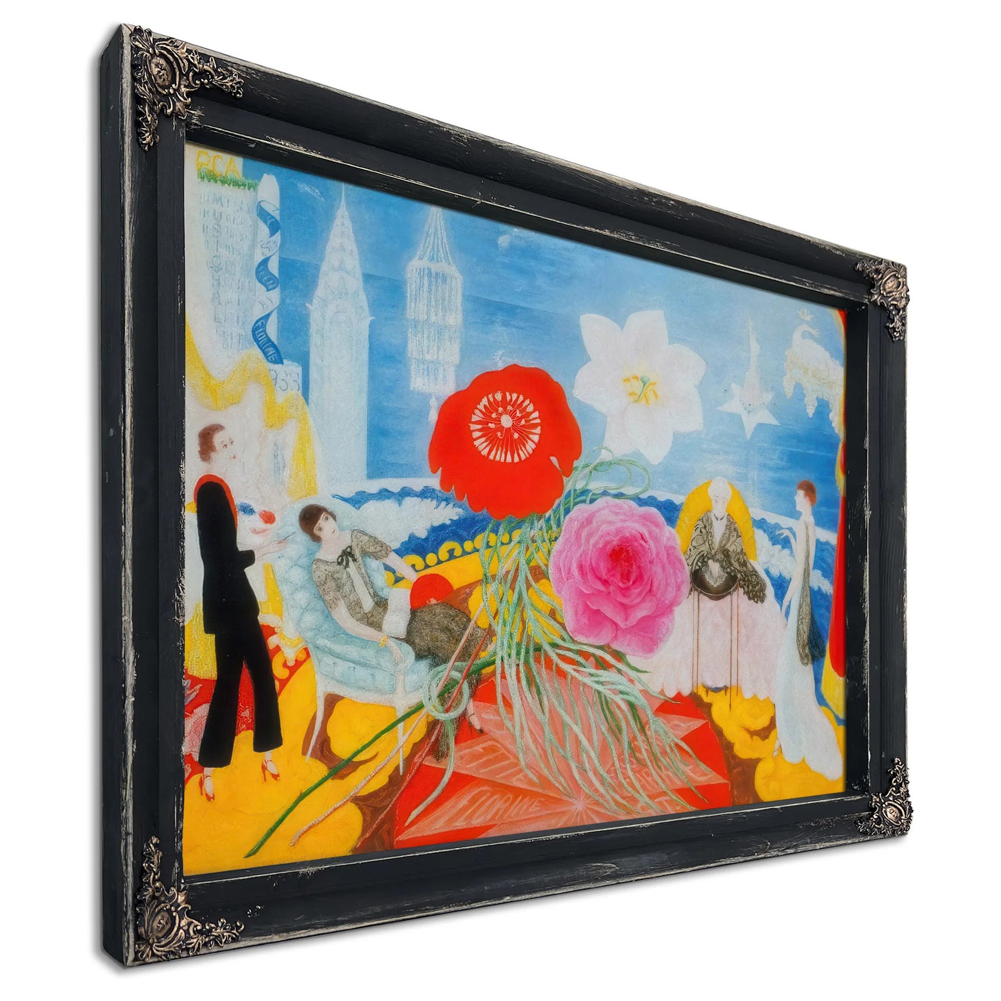 Family Portrait Ii By Florine Stettheimer Fine Art Print