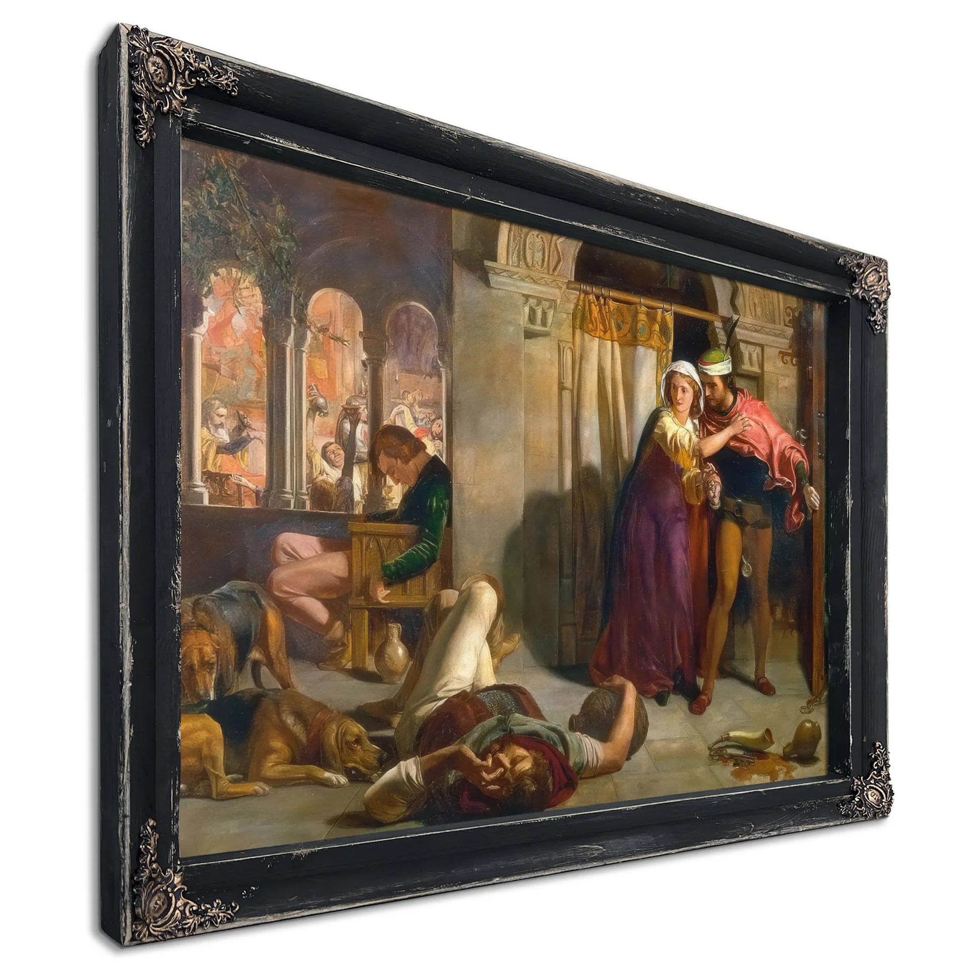 The Eve Of St Agnes By William Holman Hunt Fine Art Print