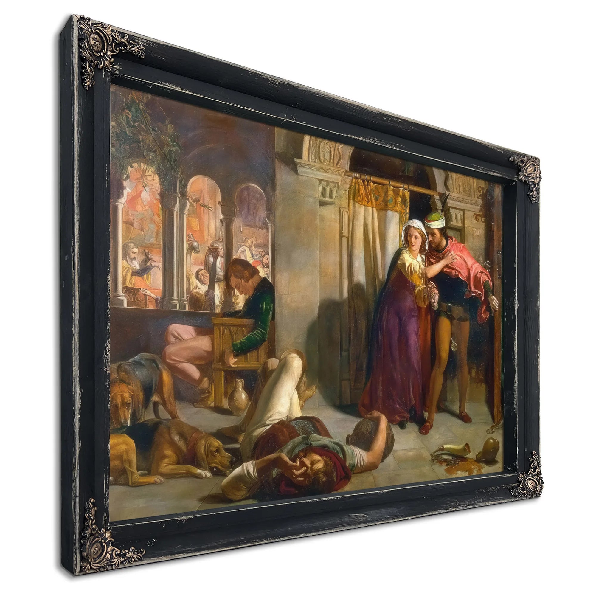 The Eve Of St Agnes By William Holman Hunt Fine Art Print