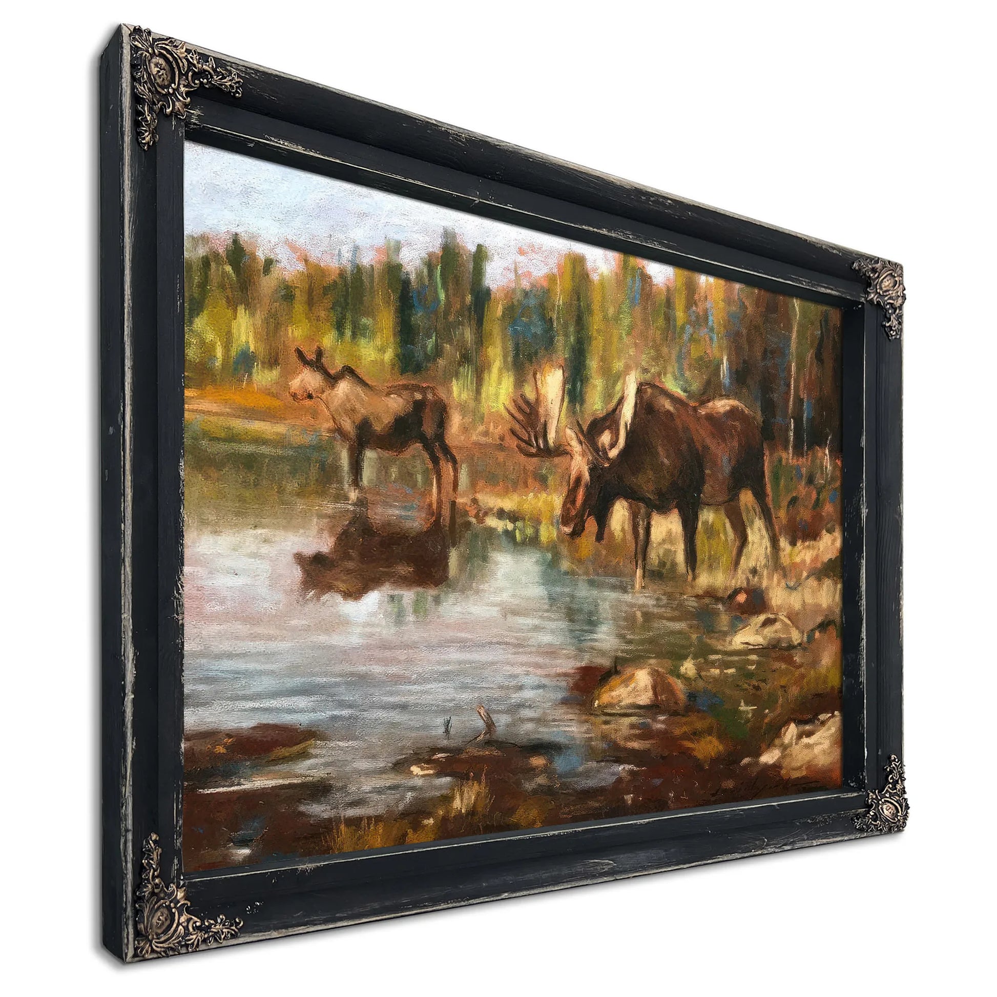 Feeding Time By Carl Rungius Fine Art Print
