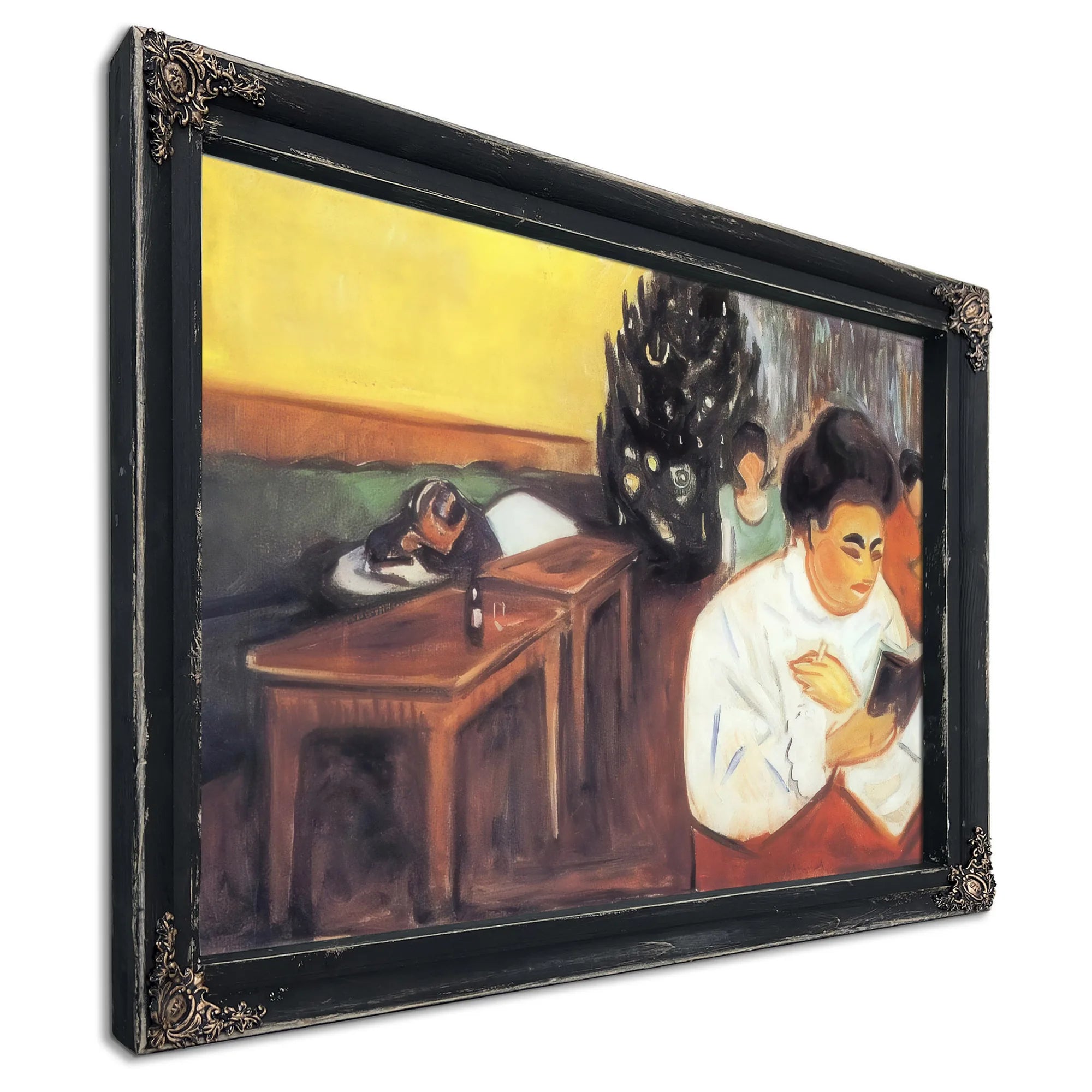 Christmas In The Brothel 1904 05 By Edvard Munch Fine Art Print