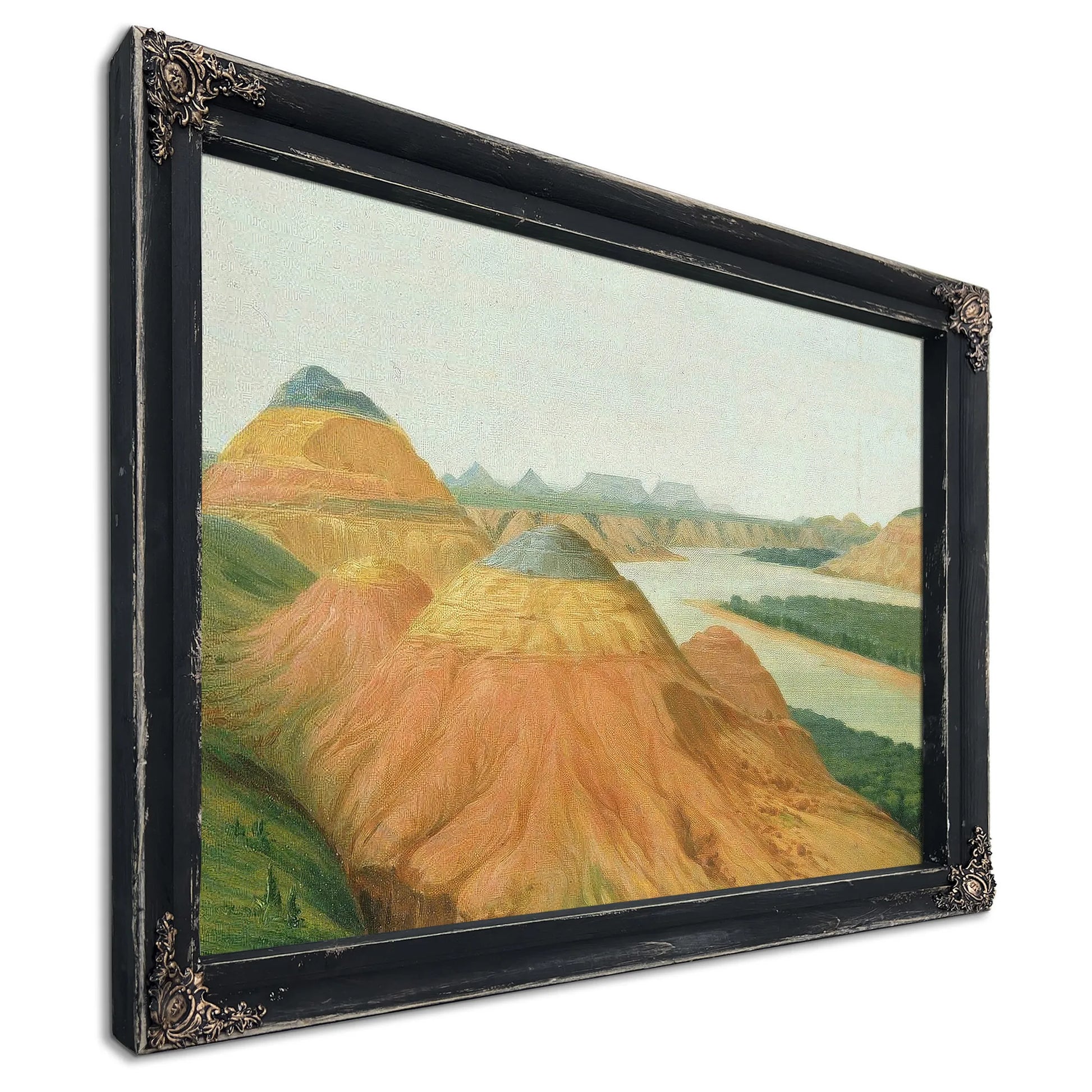View In The Big Bend Of The Upper Missouri By George Catlin Fine Art Print