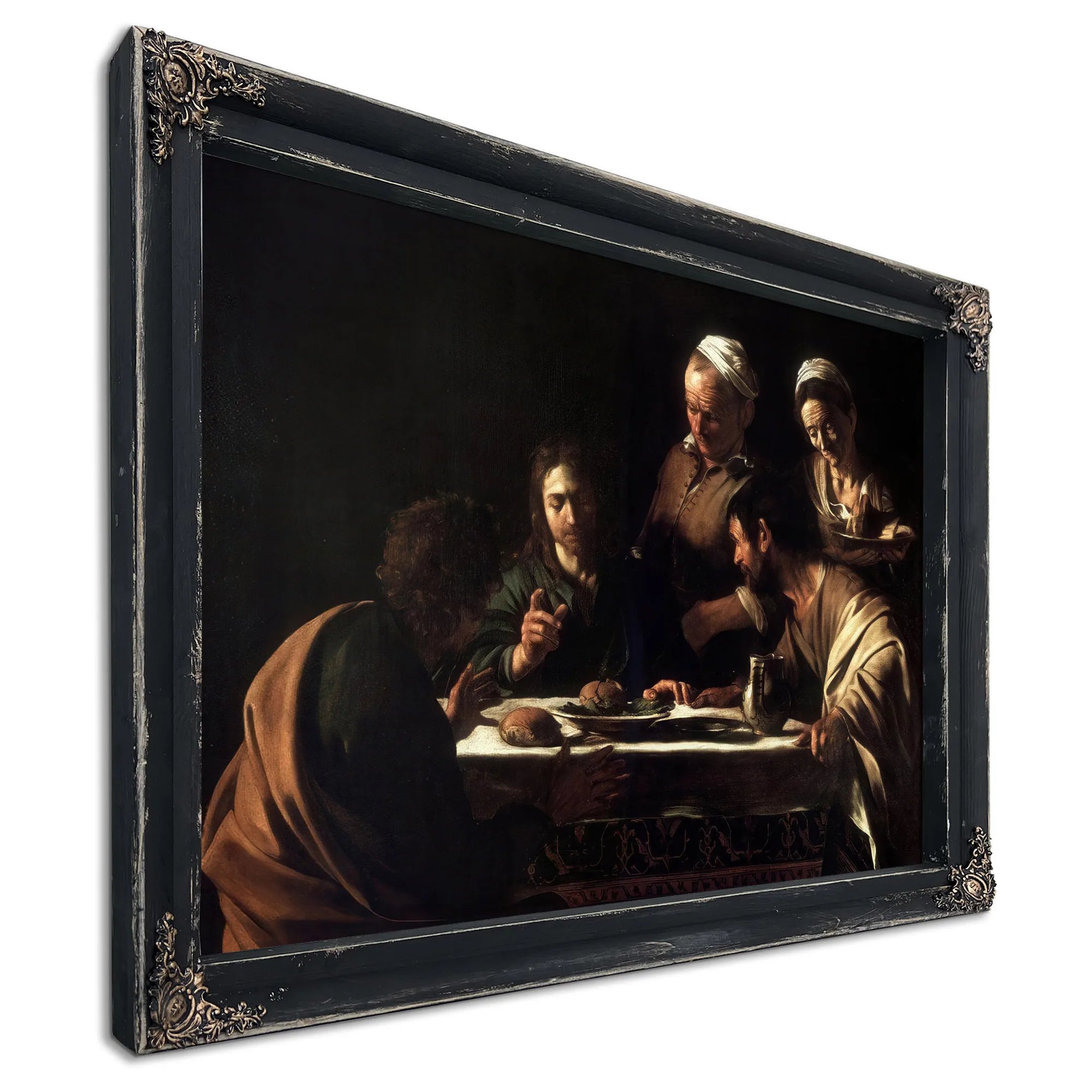 Supper At Emmaus By Caravaggio Fine Art Print