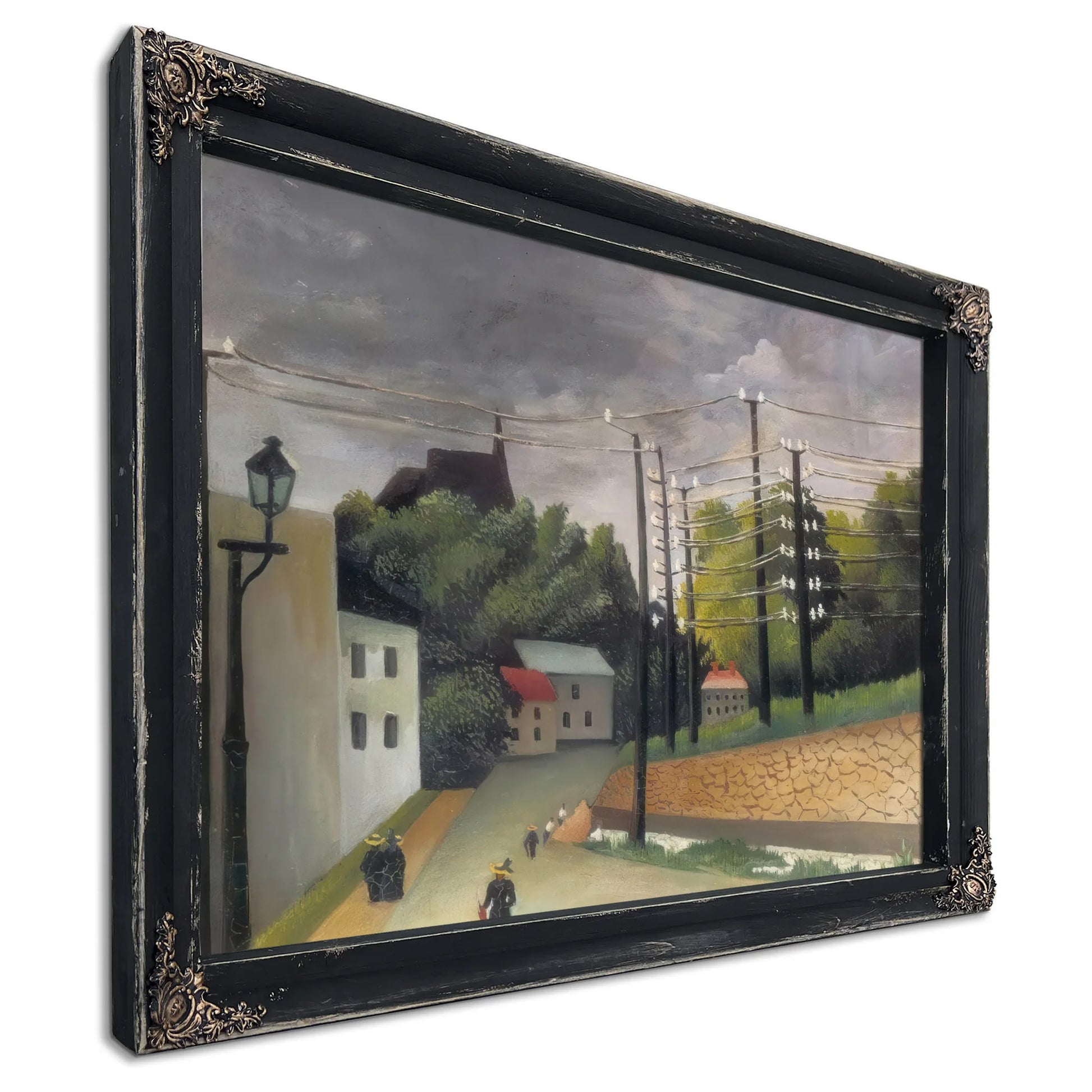 View Of Malakoff 1908 By Henri Rousseau Fine Art Print