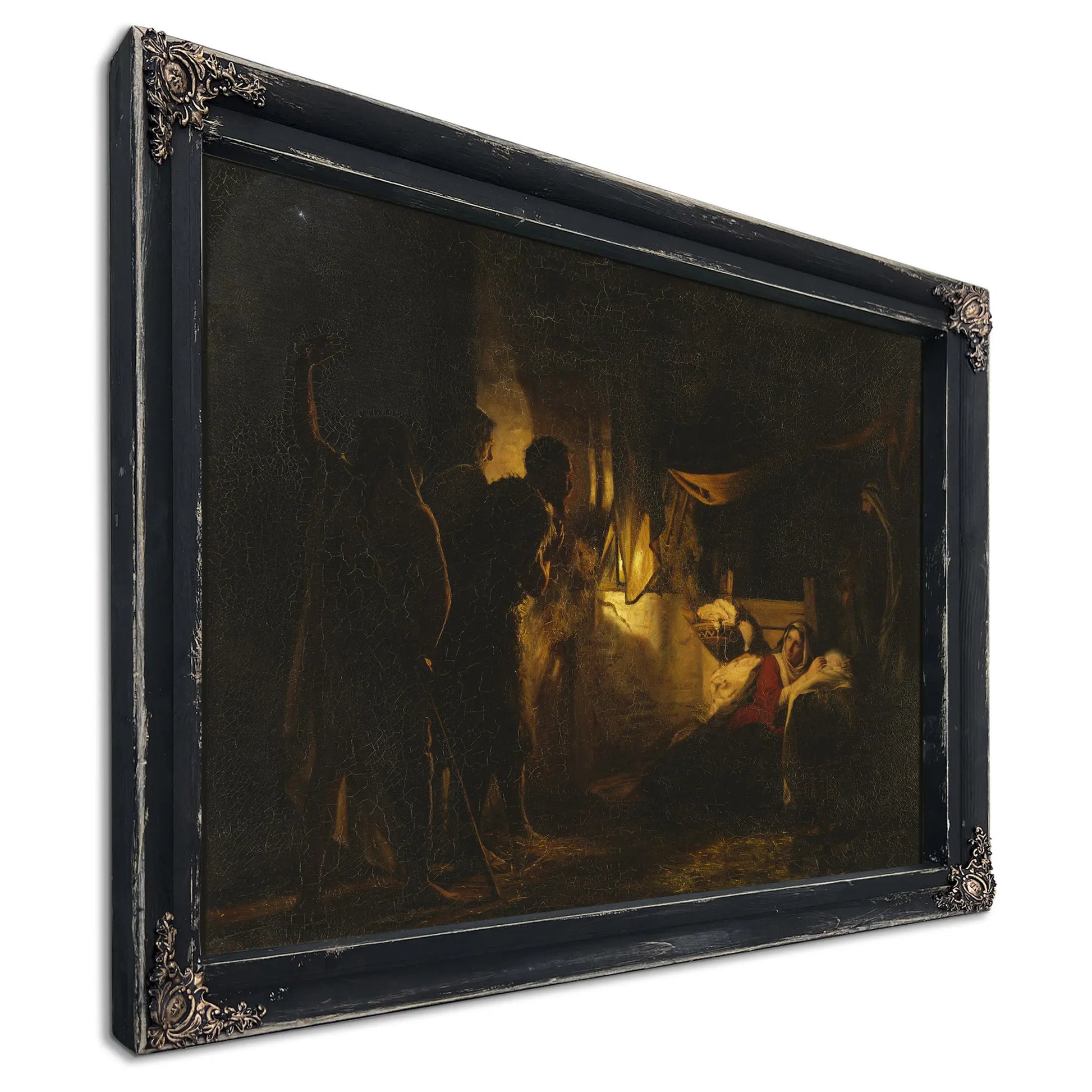 Adoration Of The Shepherds 65 by Carl Bloch