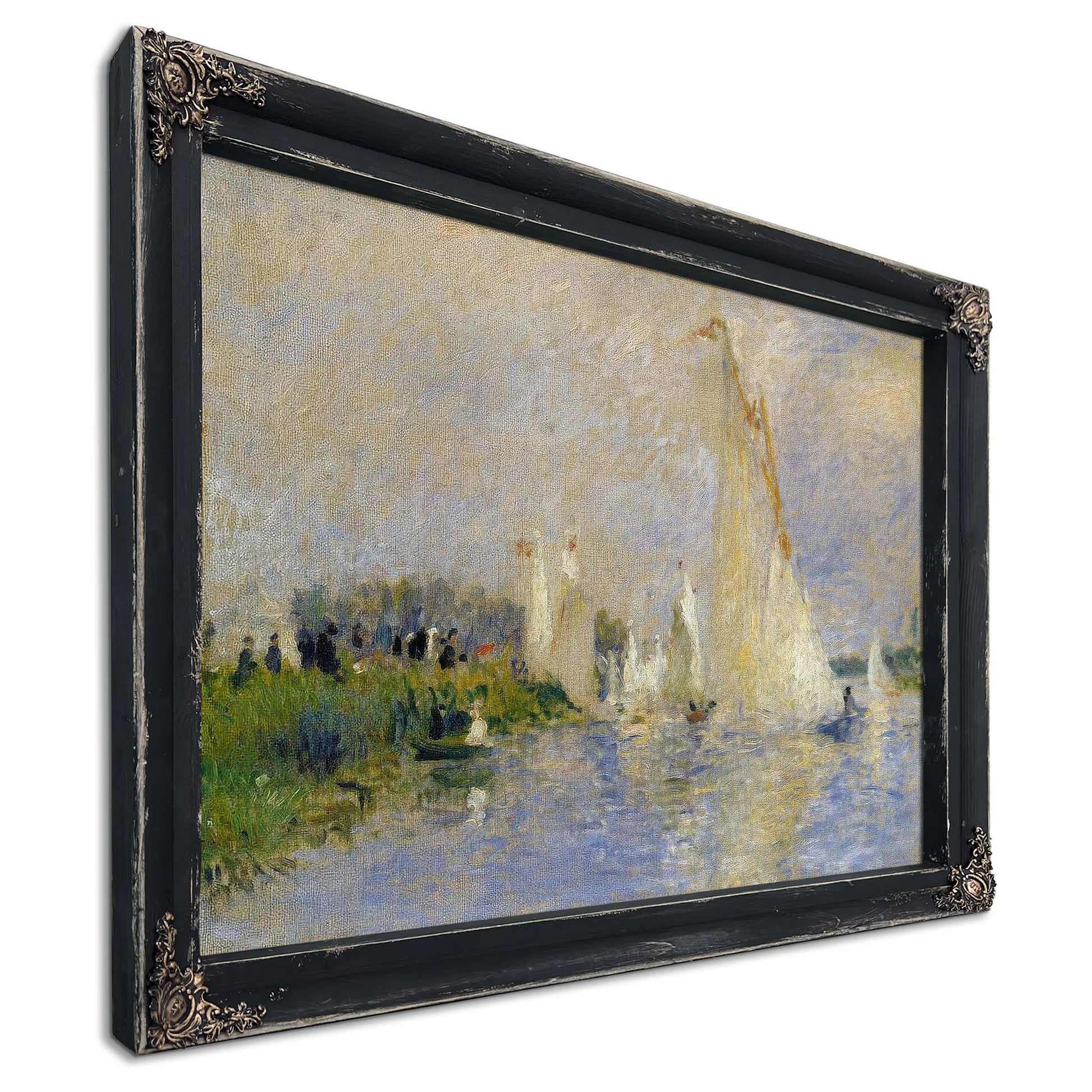 Regatta At Argenteuil By Pierre August Renoir Fine Art Print