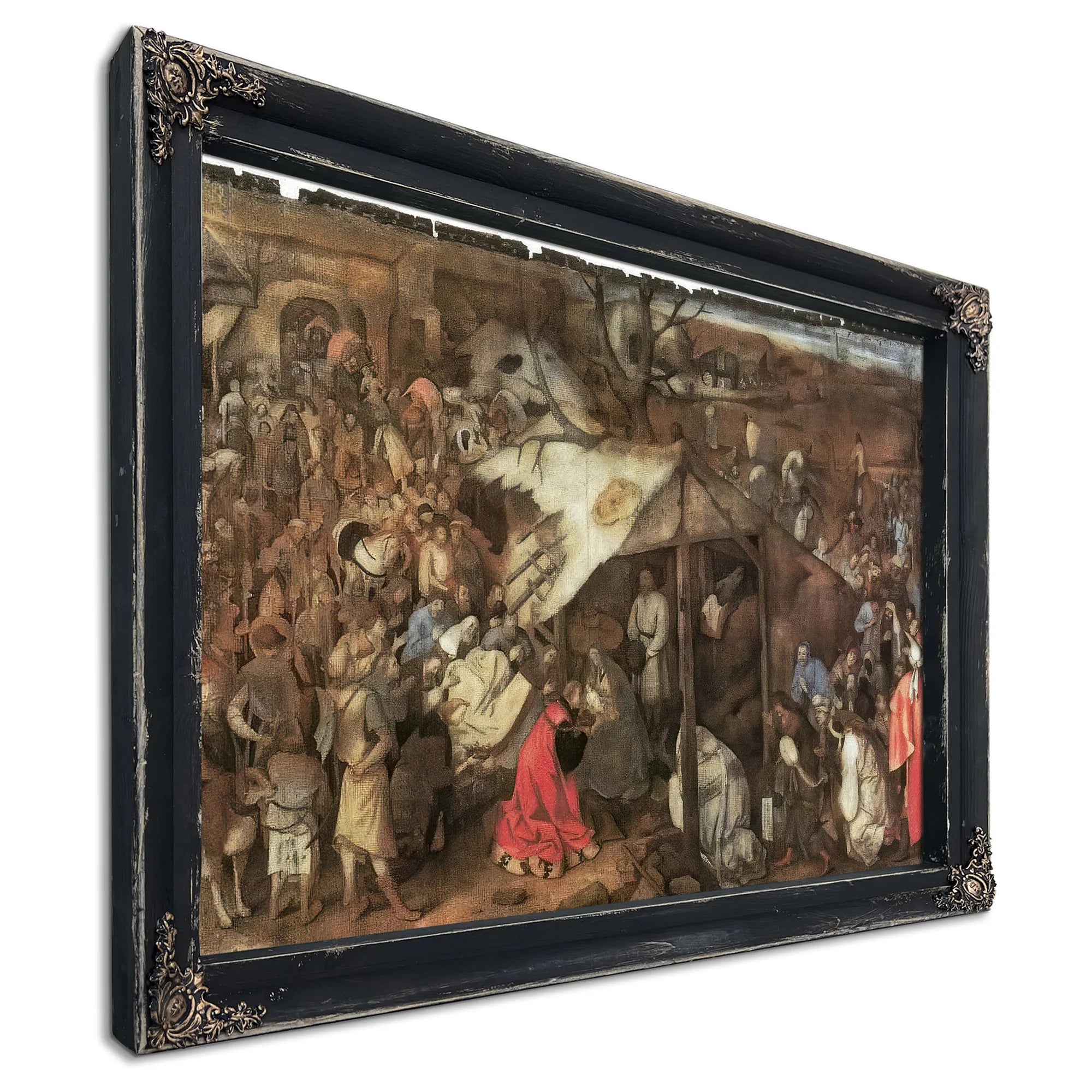 The Adoration Of The Kings Between 1556 And 1562 By Pieter Bruegel Fine Art Print