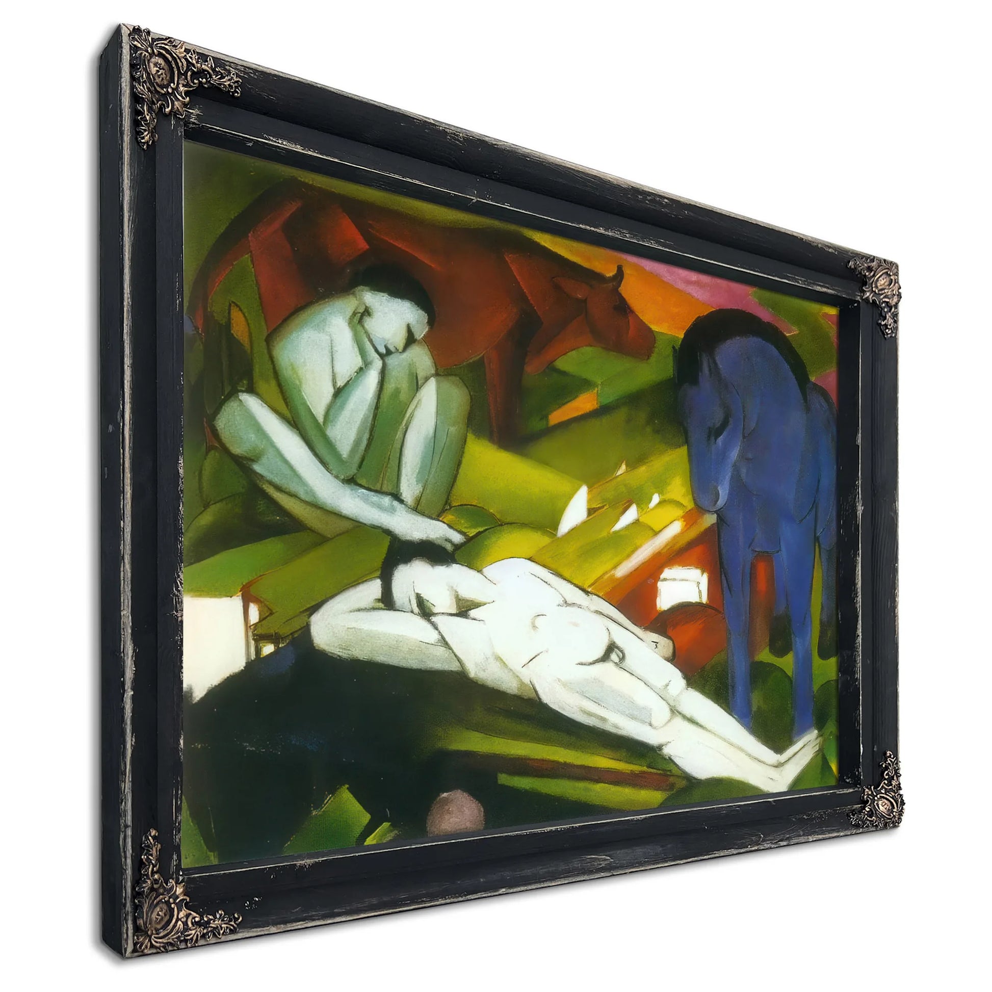 Sheperds By Franz Marc Fine Art Print