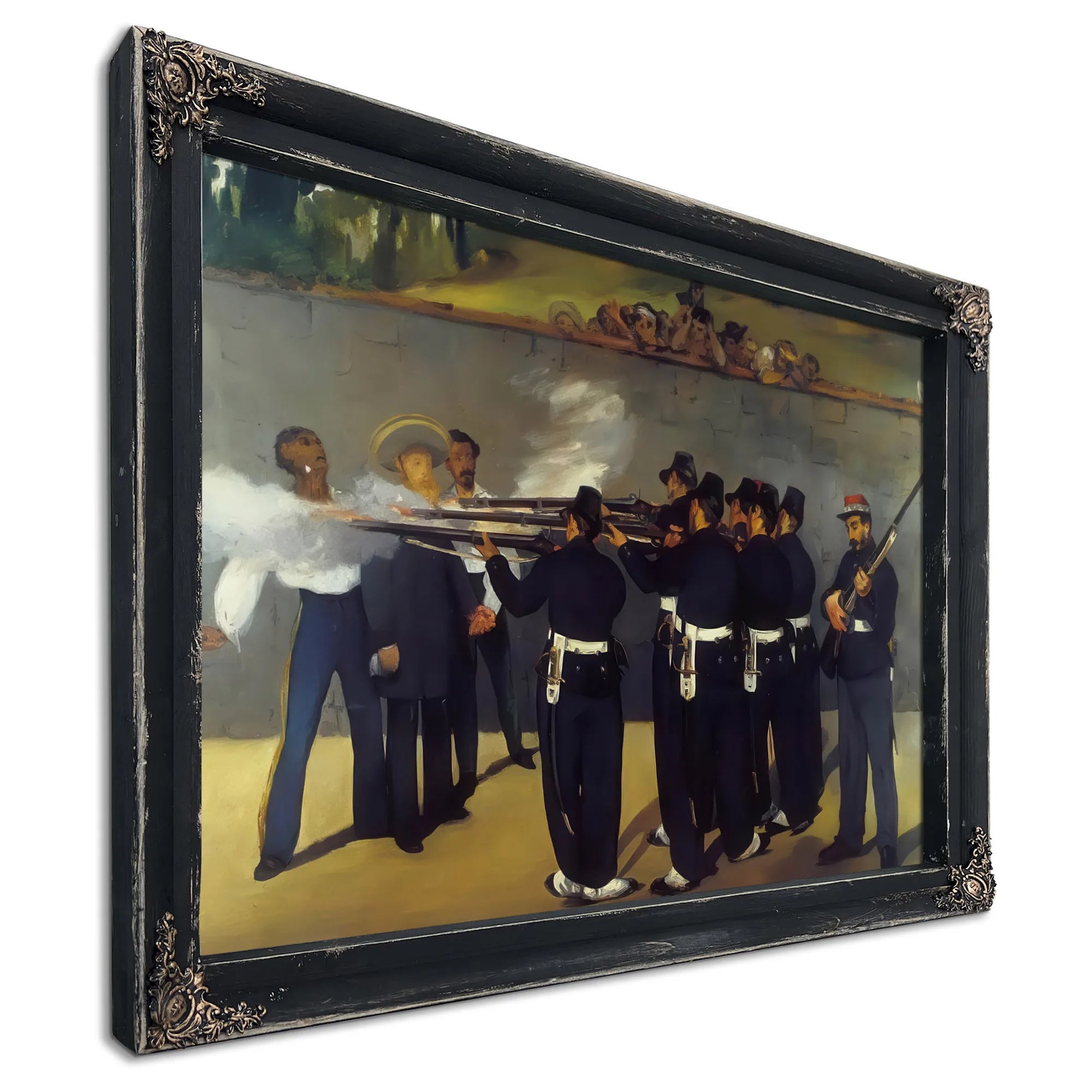 The Execution Of Emperor Maximilian By Edouard Manet Fine Art Print
