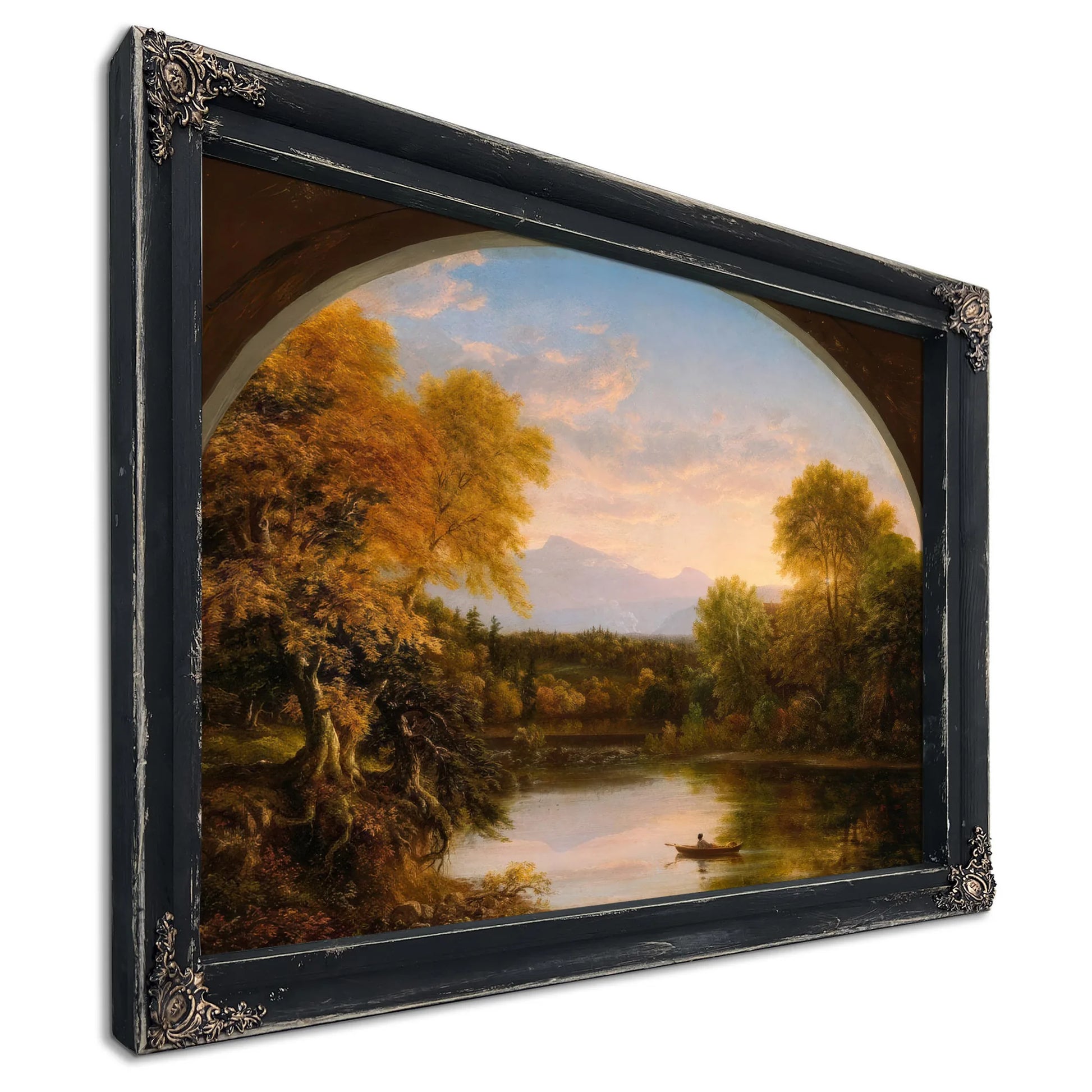 Sunset In The Catskills By Thomas Cole Fine Art Print