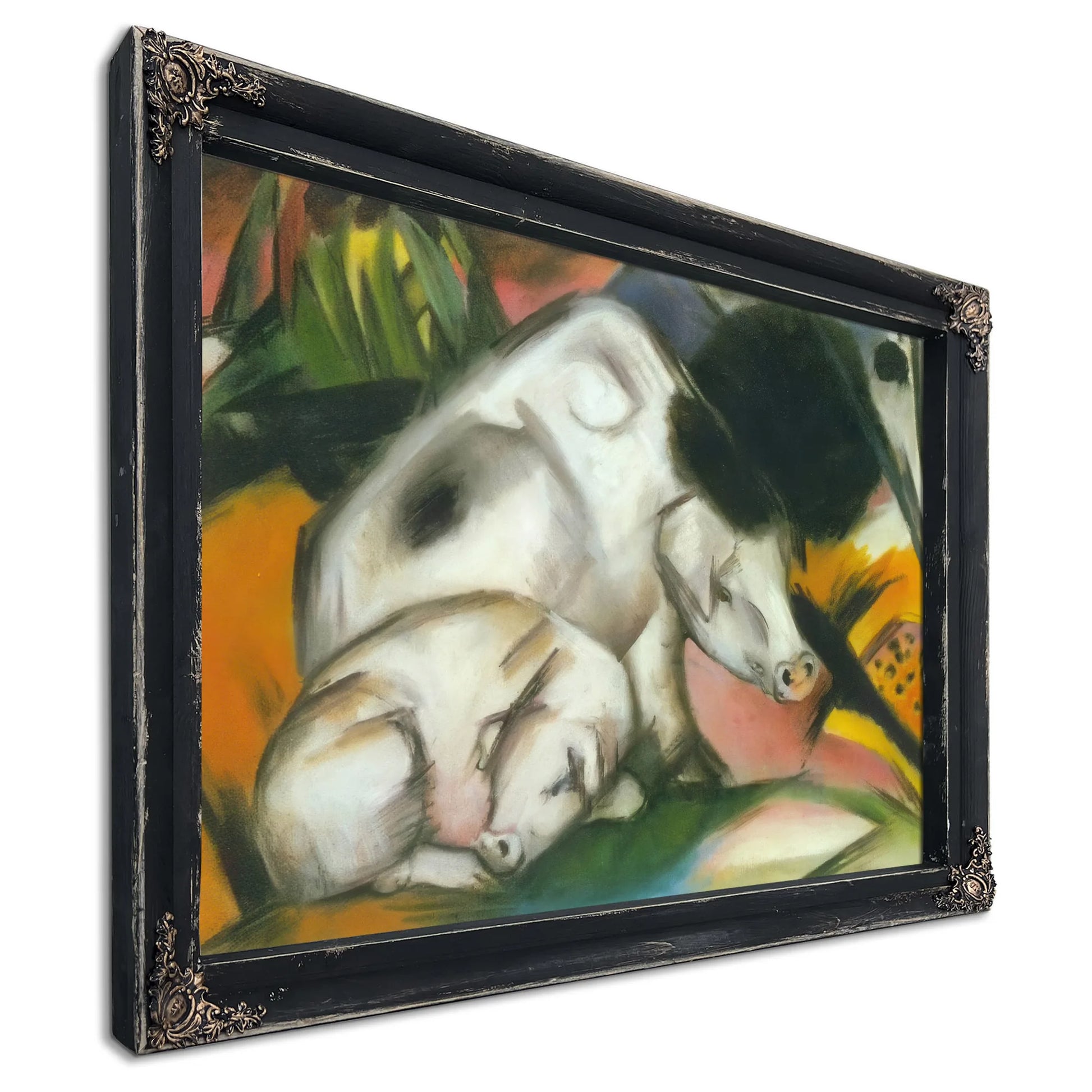 Pigs By Franz Marc Fine Art Print