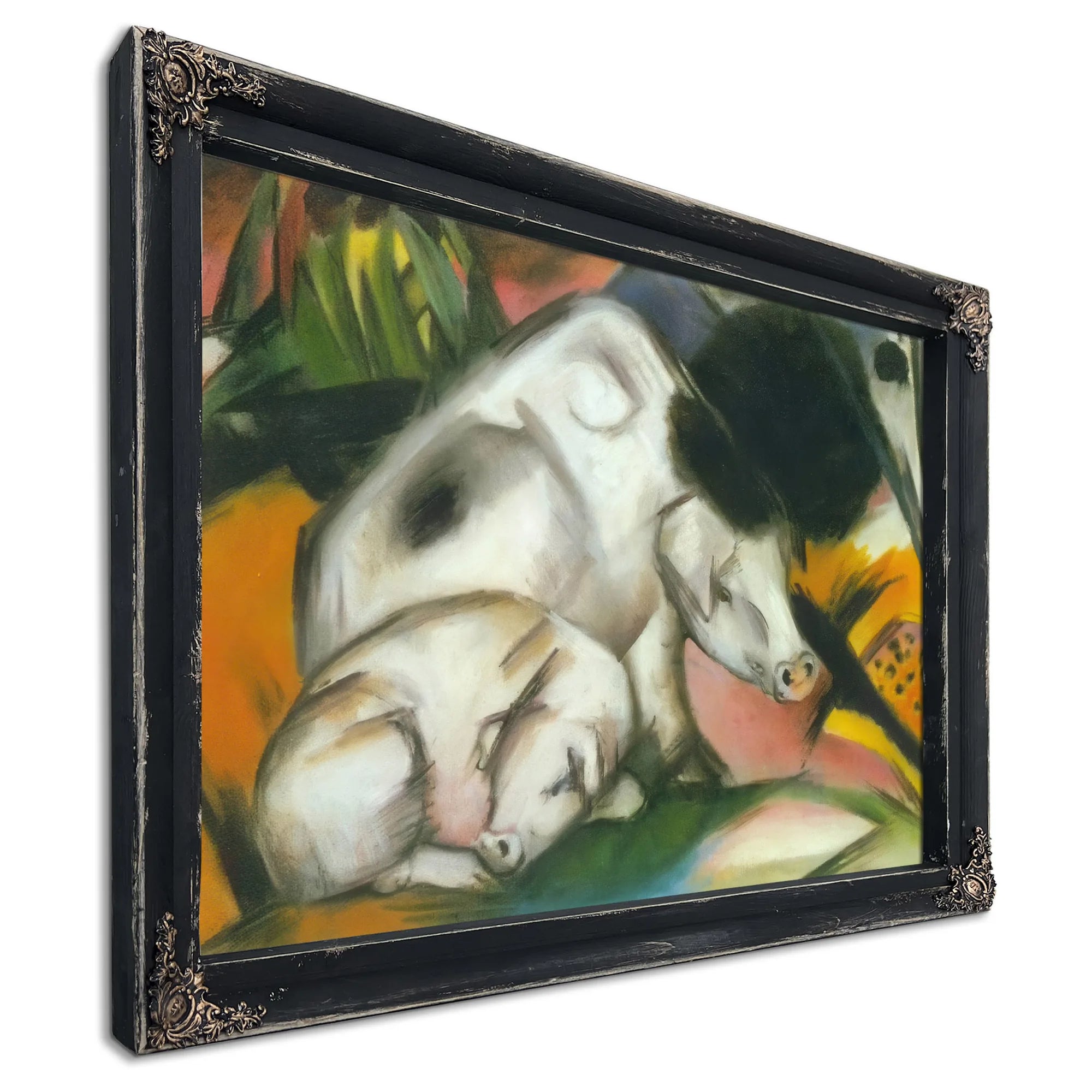 Pigs By Franz Marc Fine Art Print