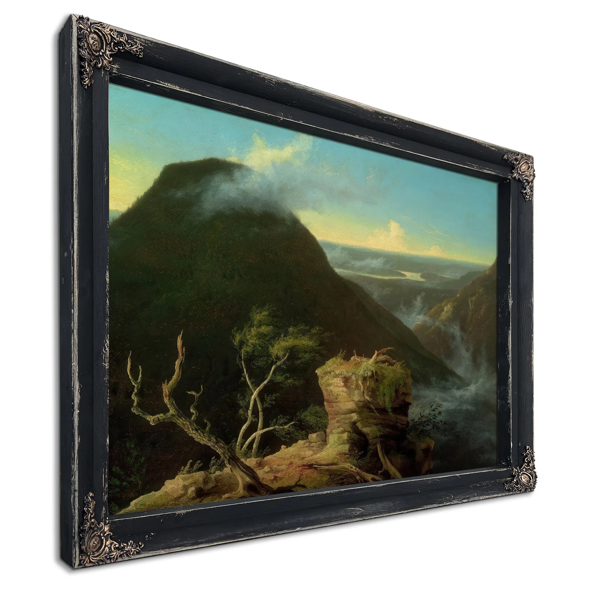 View Of The Round Top In The Catskill Mountains By Thomas Cole Fine Art Print