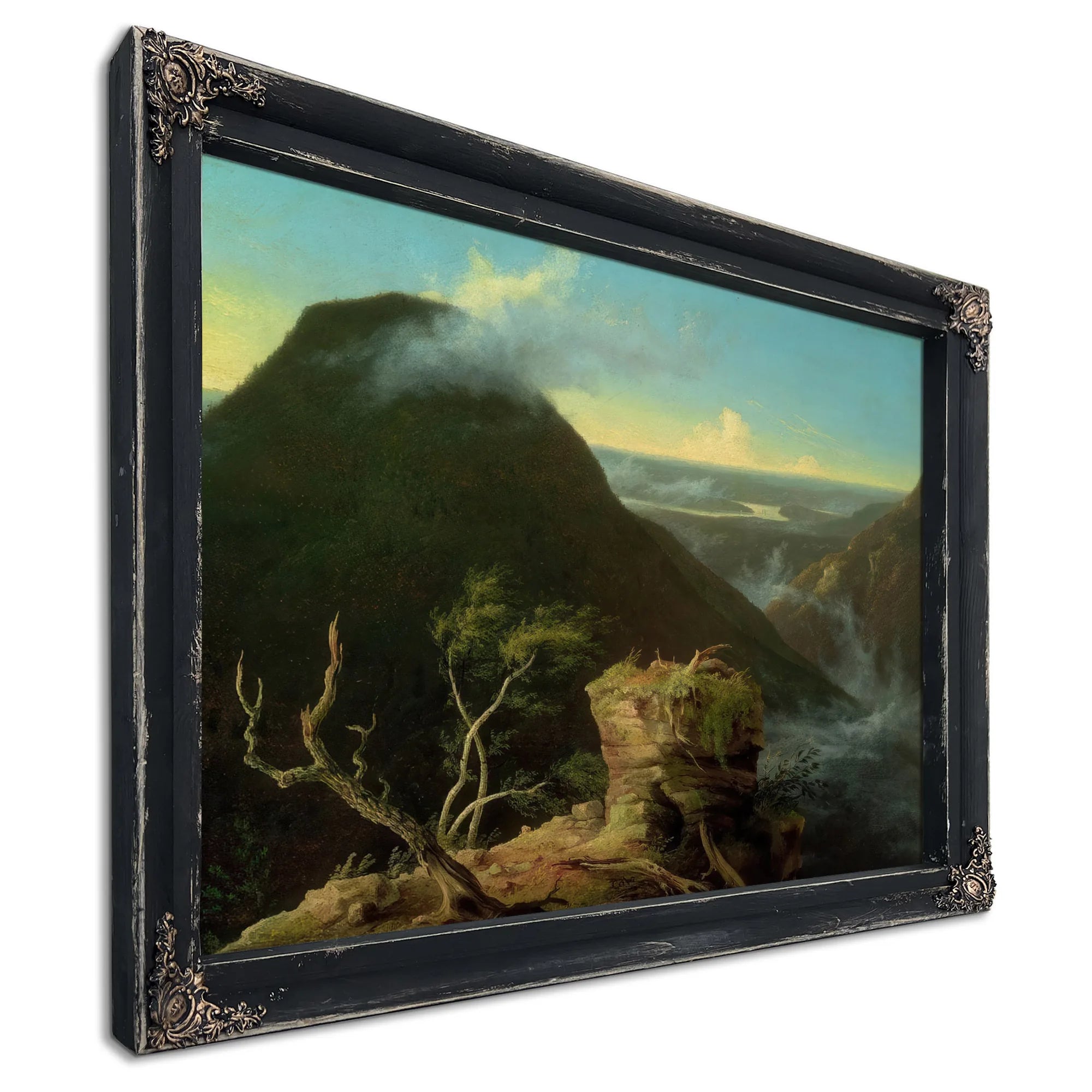 View Of The Round Top In The Catskill Mountains By Thomas Cole Fine Art Print