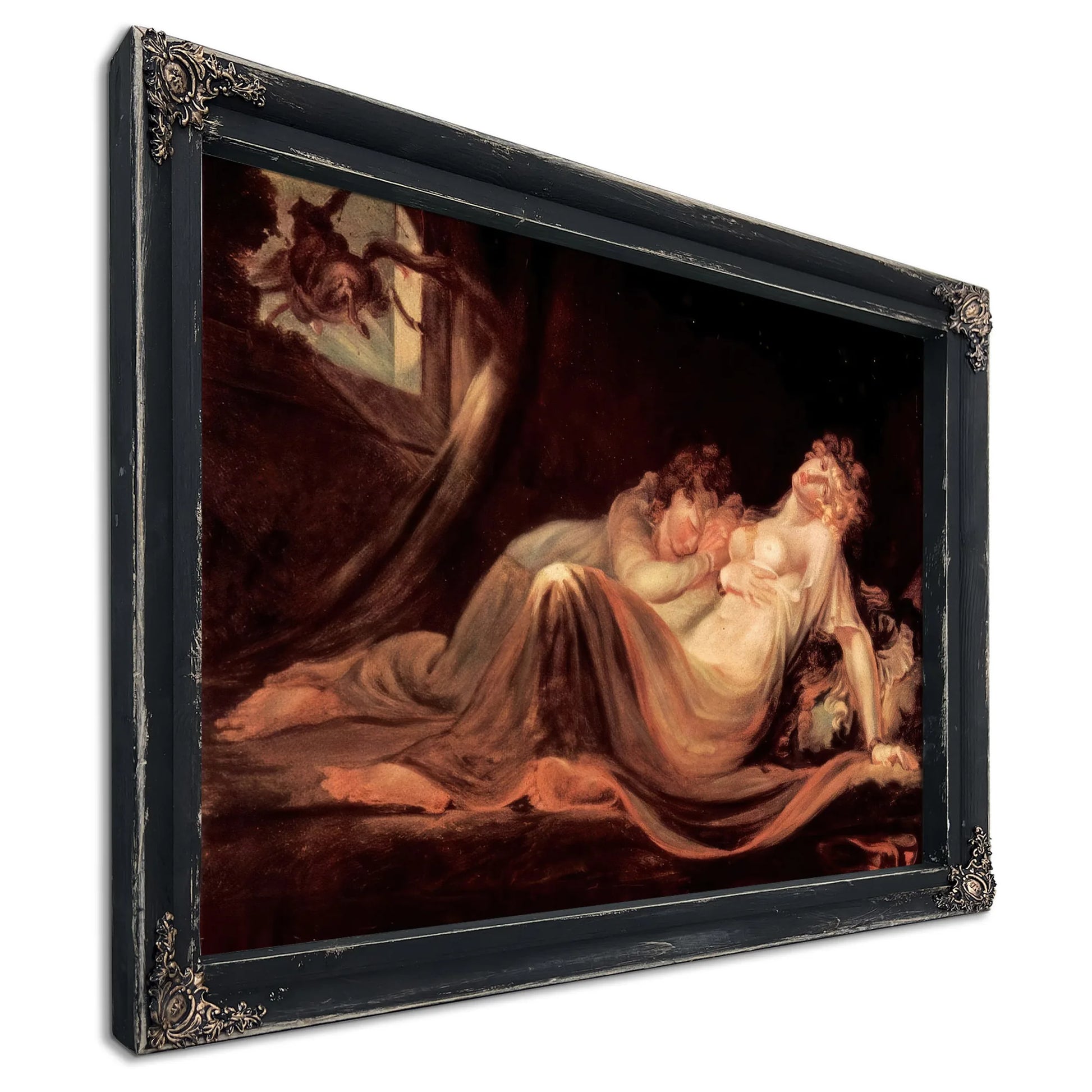 The Incubus Leaving Two Sleeping Women By Henry Fuseli Fine Art Print
