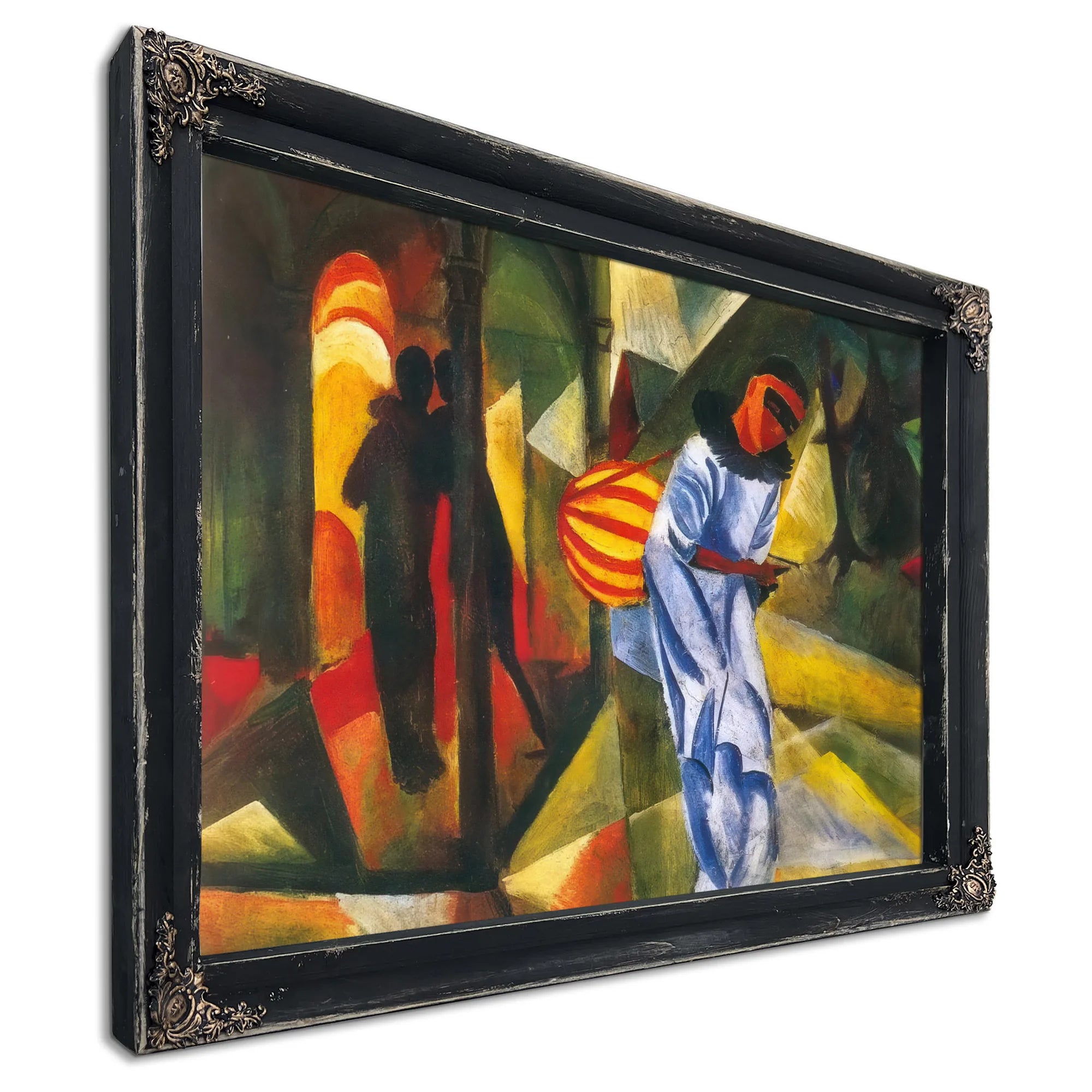 Pierrot By August Macke Fine Art Print