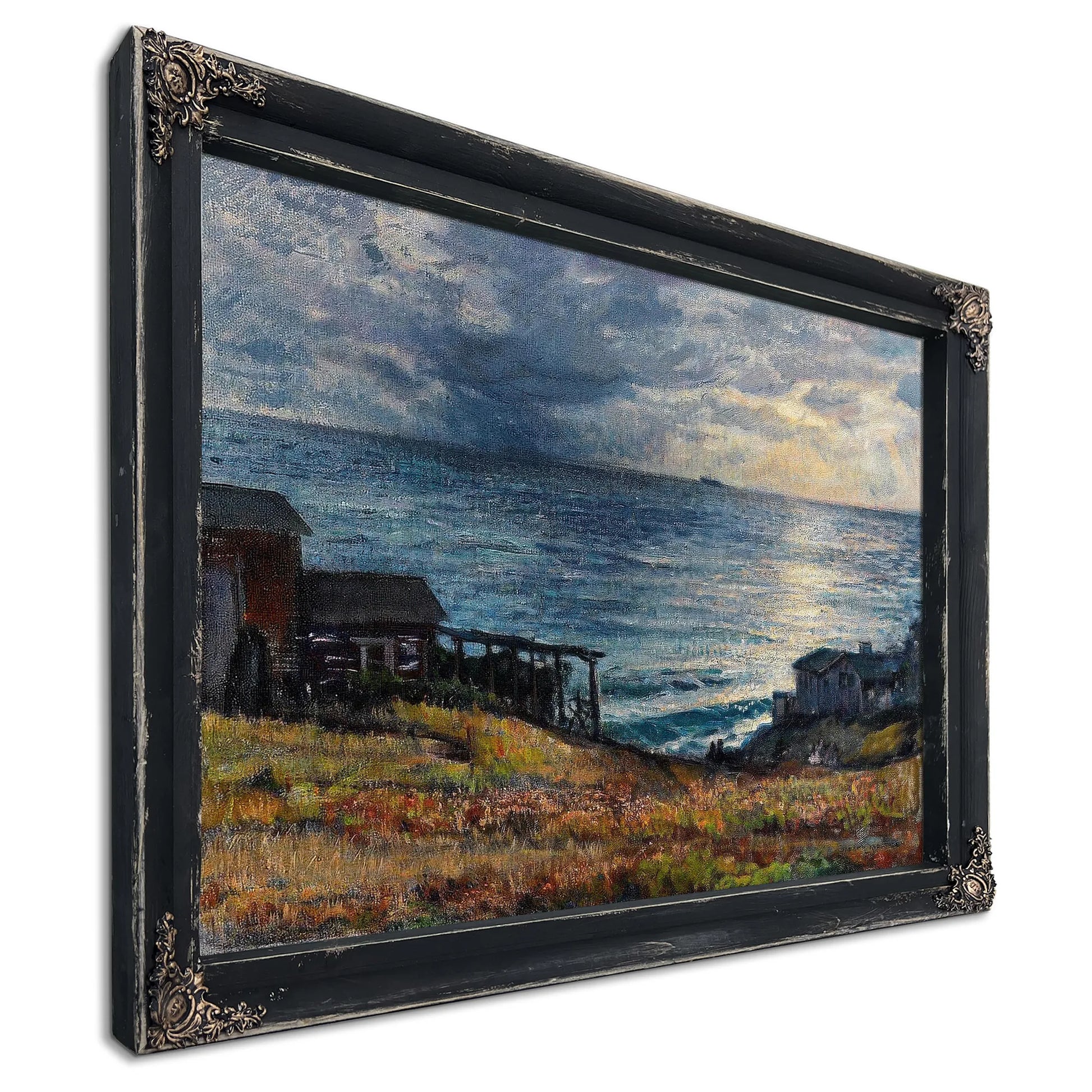 Laguna Coastal Scene By Joseph Kleitsch Fine Art Print