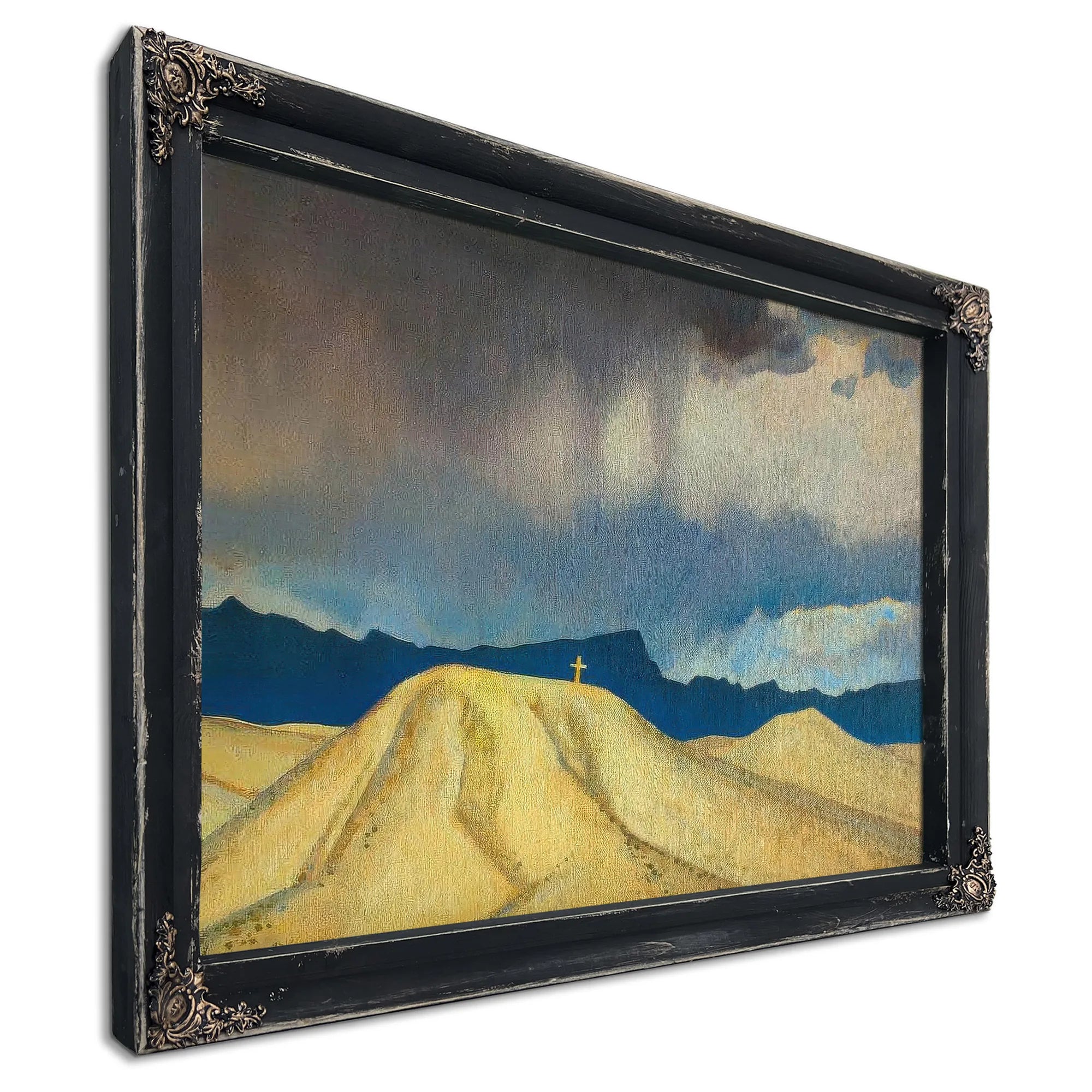 Cross On The Hill By Maynard Dixon Fine Art Print